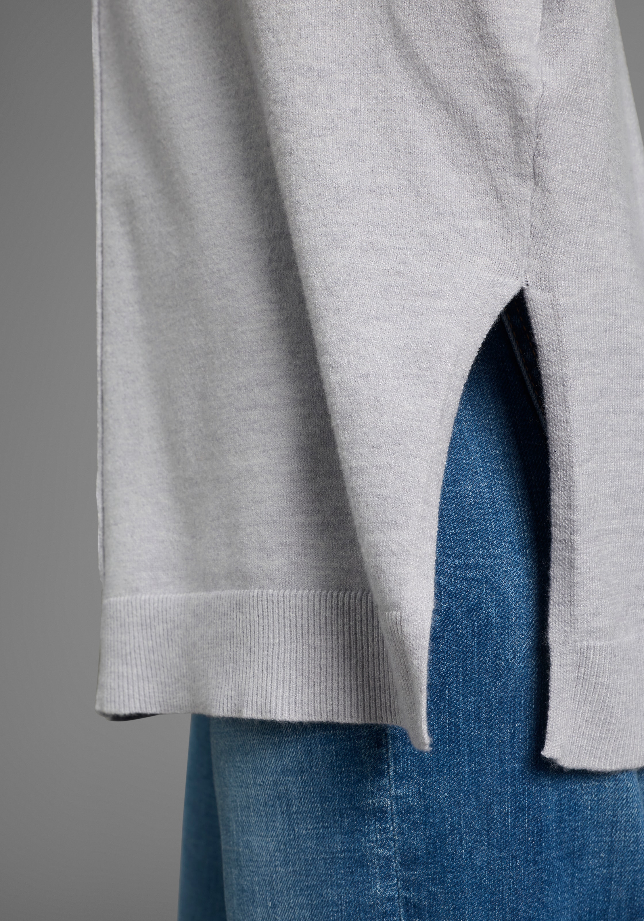 Laura Scott Longpullover, mit Seitenschlitz - NEUE KOLLEKTION
