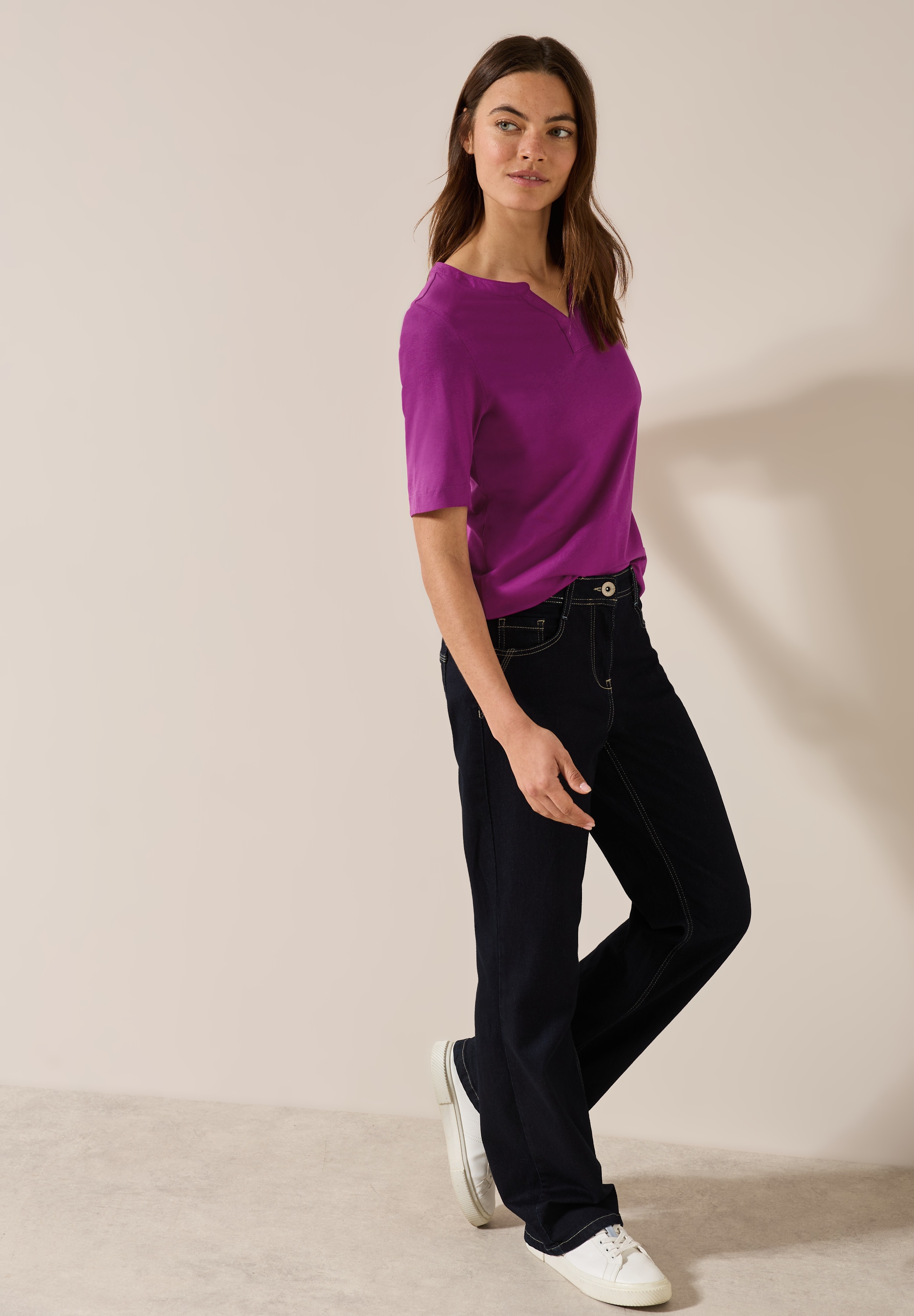 Cecil T-Shirt, im Tunik-Look