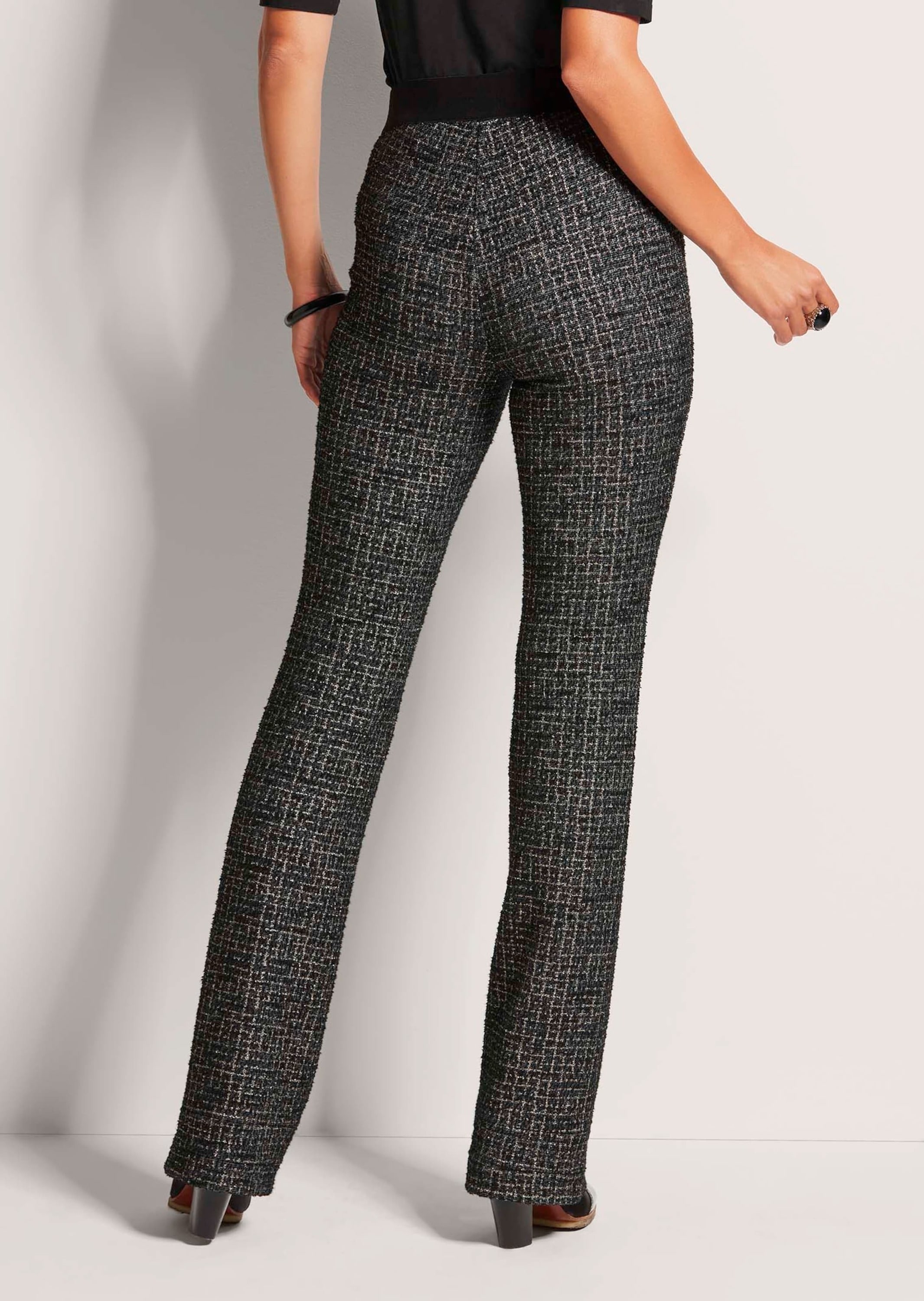 MADELEINE Stoffhose »Hose Ausgestellte Hose zum Schlüpfen«