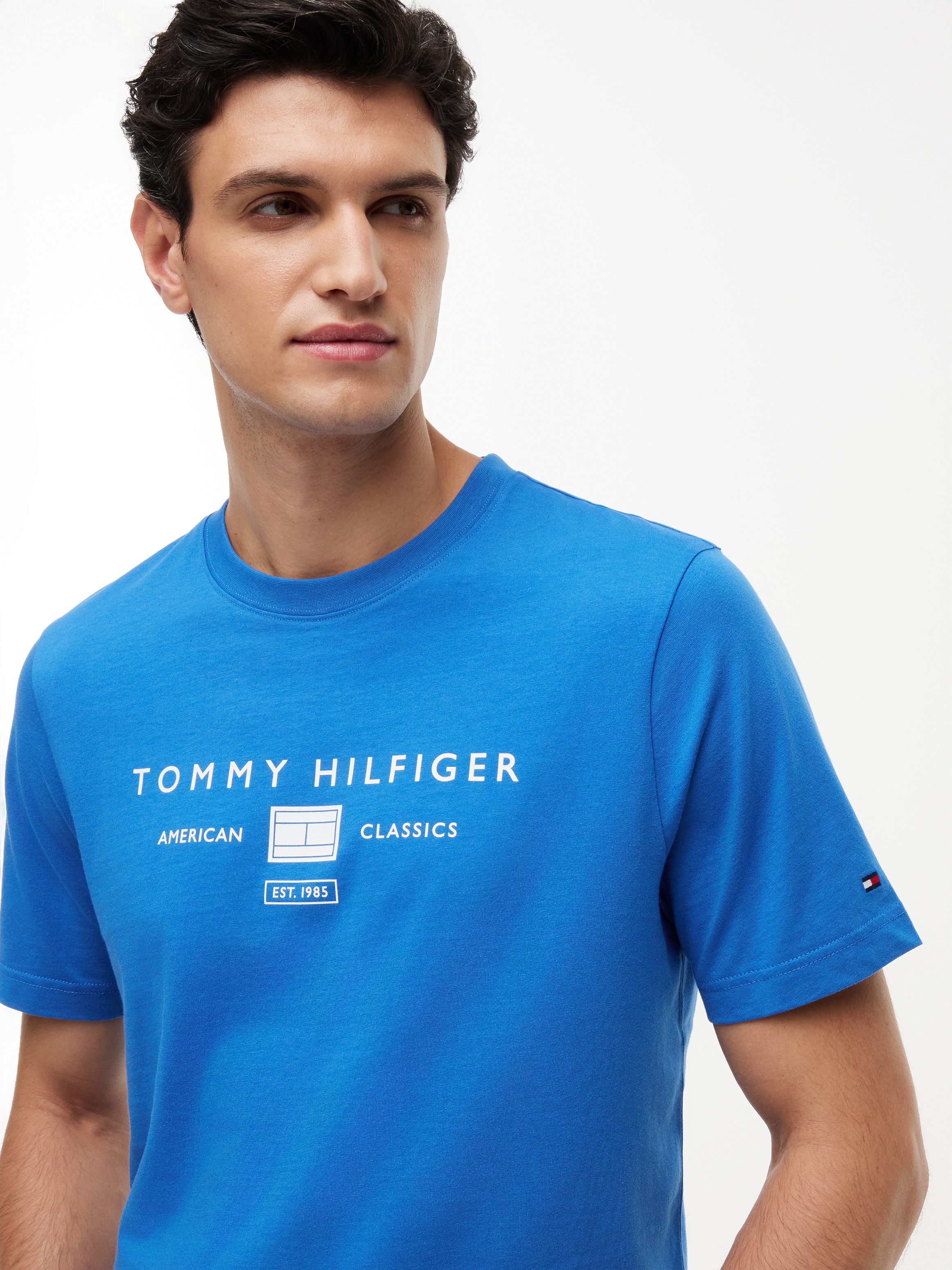 Tommy Hilfiger T-Shirt »BRAND LOVE MONO STACK« aus Jersey mit Logo