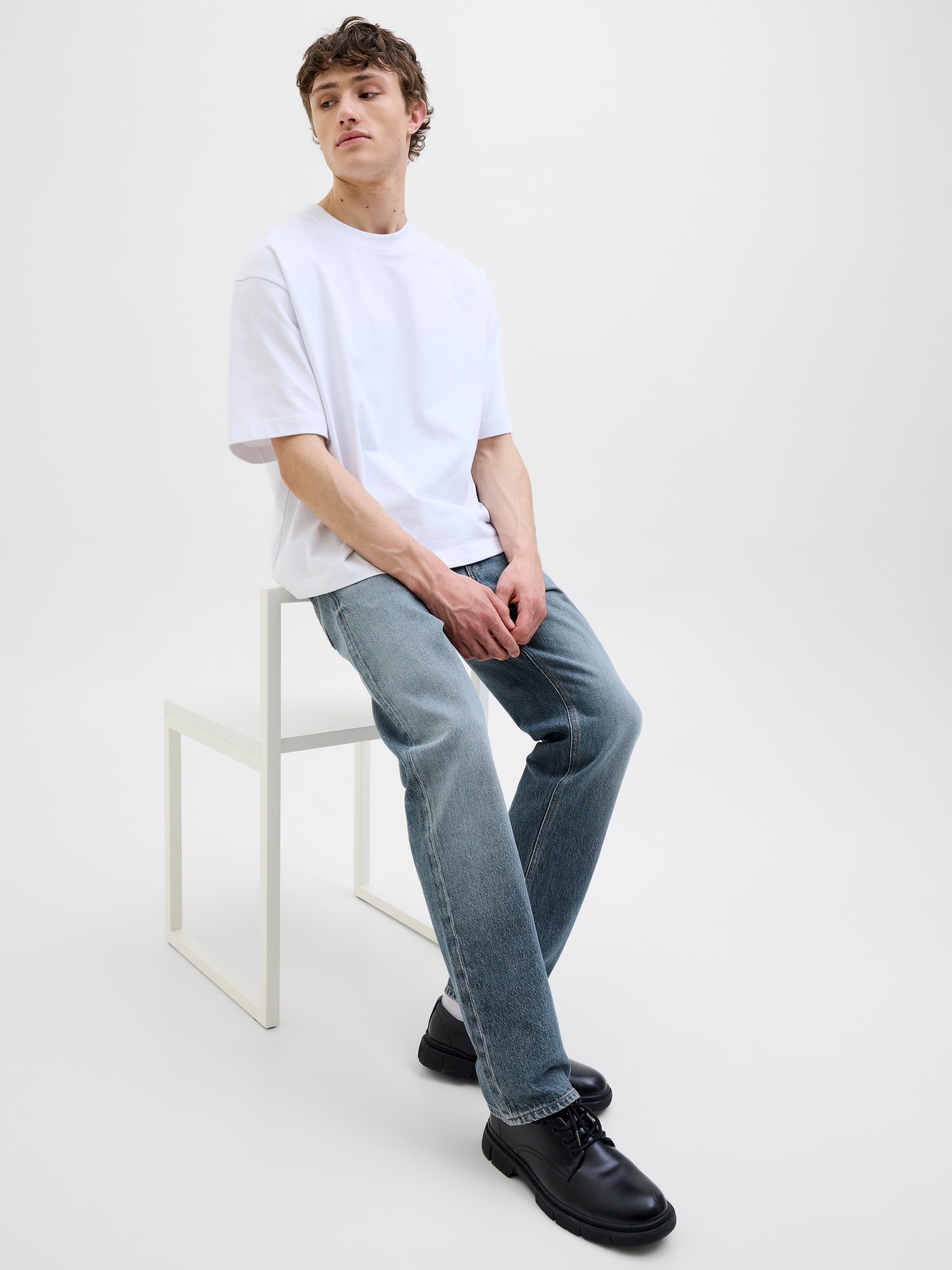 Jack & Jones Loose-fit-Jeans »JJICHRIS JJORIGINAL SBD 921 SN«