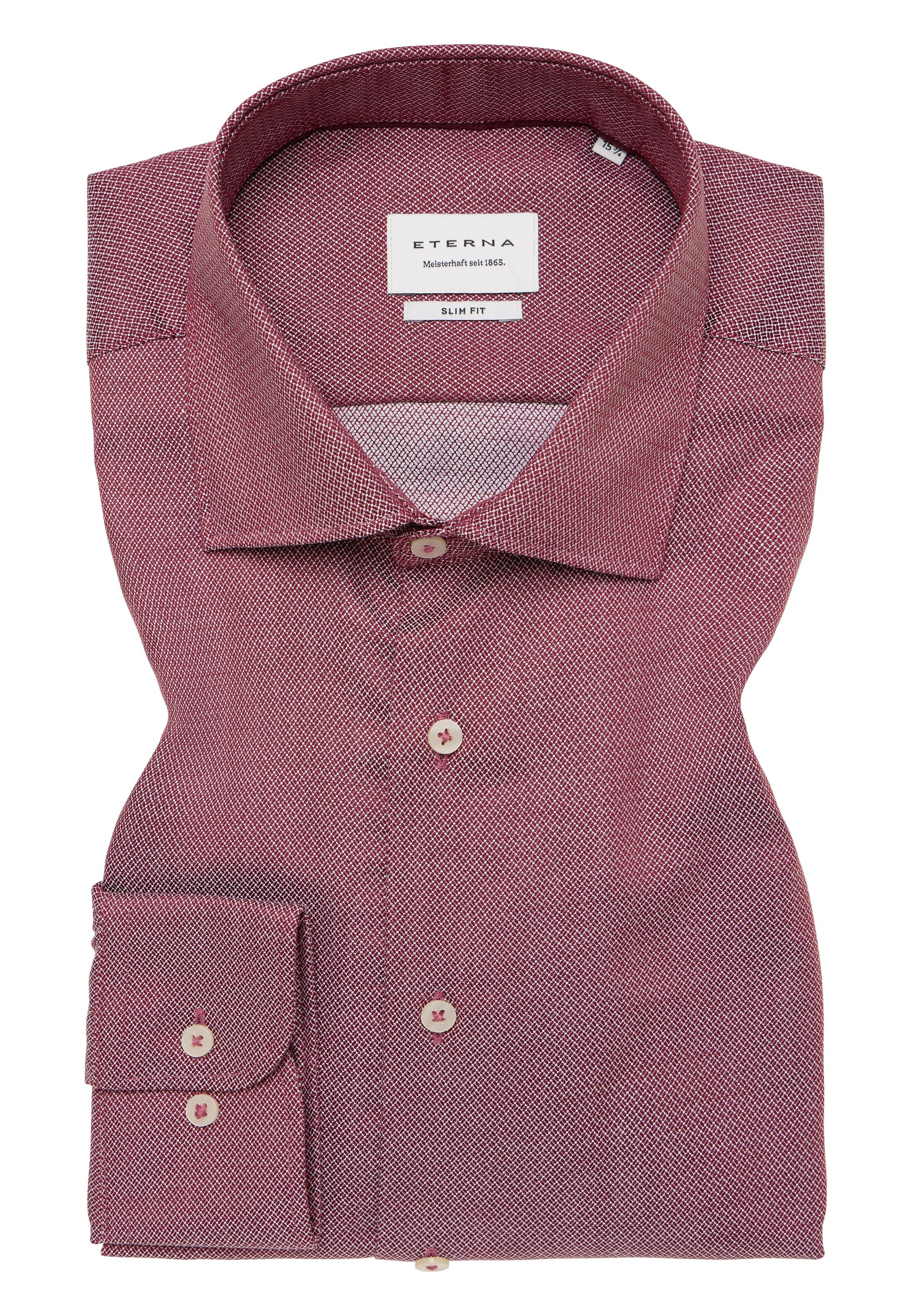 Eterna Langarmhemd »SLIM FIT«, NON IRON (bügelfrei)