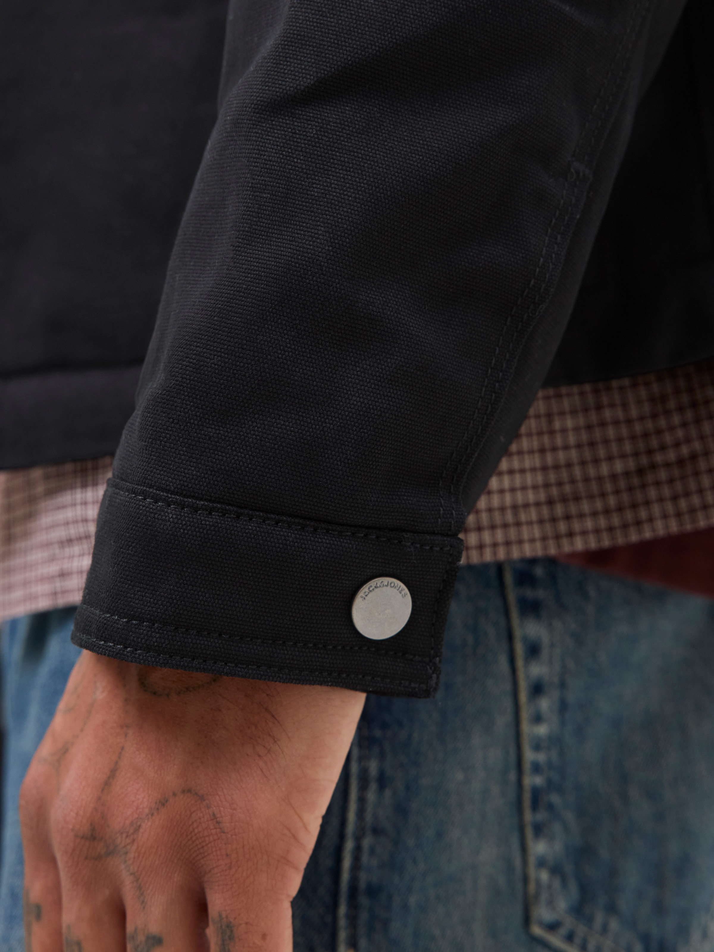 Jack & Jones Outdoorjacke »JJEDOVER WORKER JACKET NOOS«, ohne Kapuze