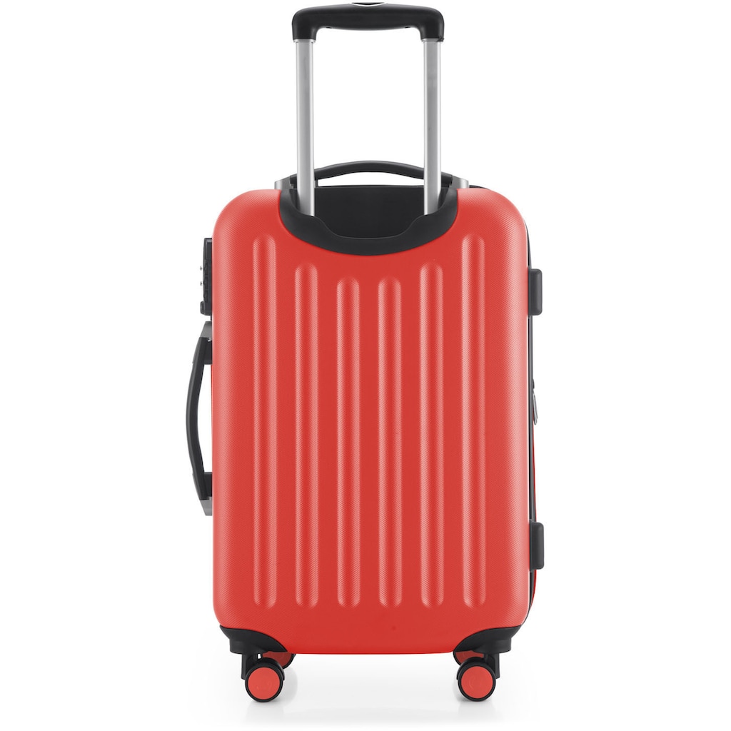 Hauptstadtkoffer Hartschalen-Trolley »Spree, 55 cm, korall«, 4 Rollen