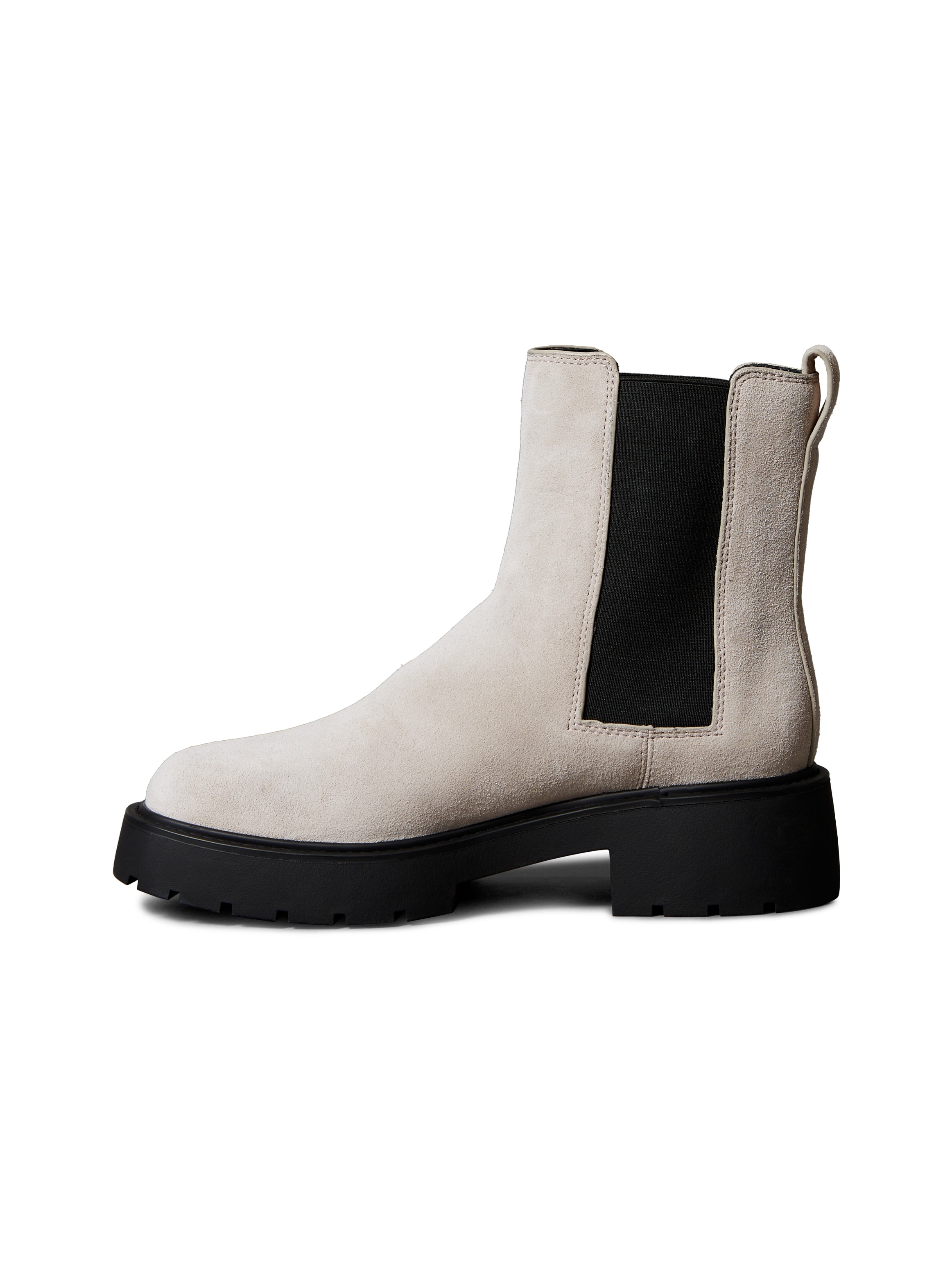 Calvin Klein Jeans Chelseaboots »CHUNKY CHELSEA BOOT LTH«, Schlupfboots, Stiefelette in bequemer Form