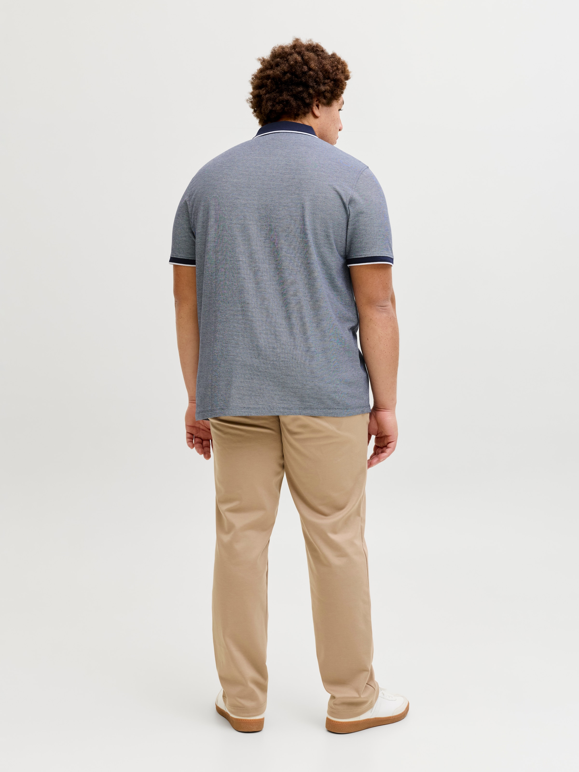 Jack & Jones PlusSize Poloshirt »JPRBLUALVES SS POLO PLS«