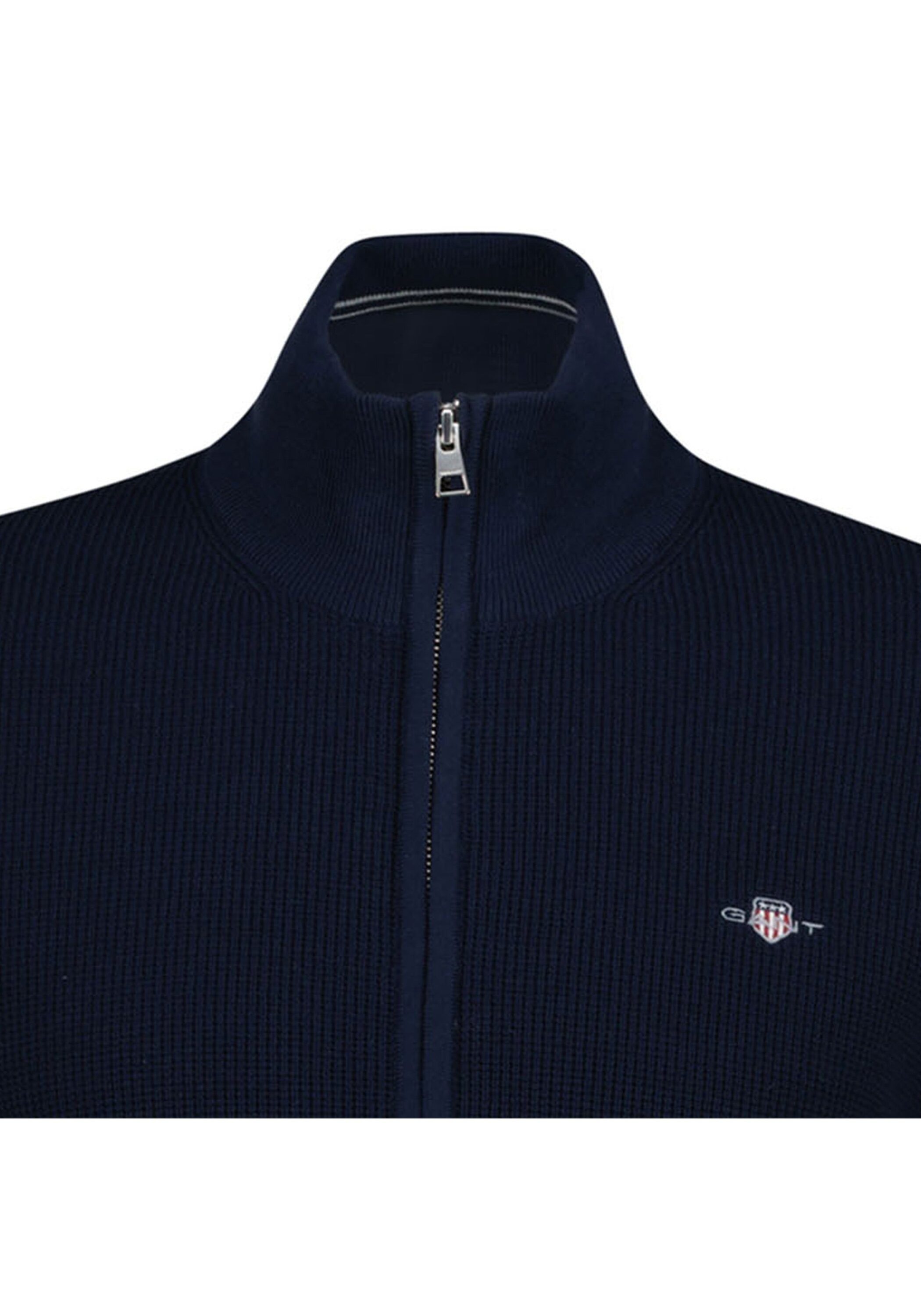 Gant Sweatshirt »Strickjacke MICRO TEXTURED COTTON ZIP CARDIGAN 1er Pack«, 1 tlg.
