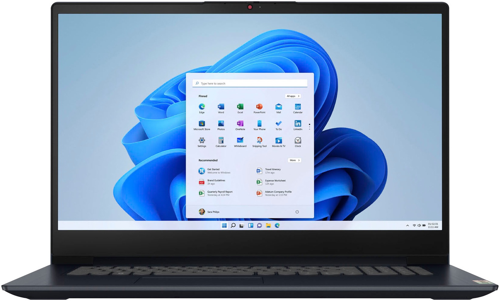 Lenovo Notebook »IdeaPad 3 17IAU7«, 43,94 cm, / 17,3 Zoll, Intel, Core i3, UHD Graphics, 512 GB SSD