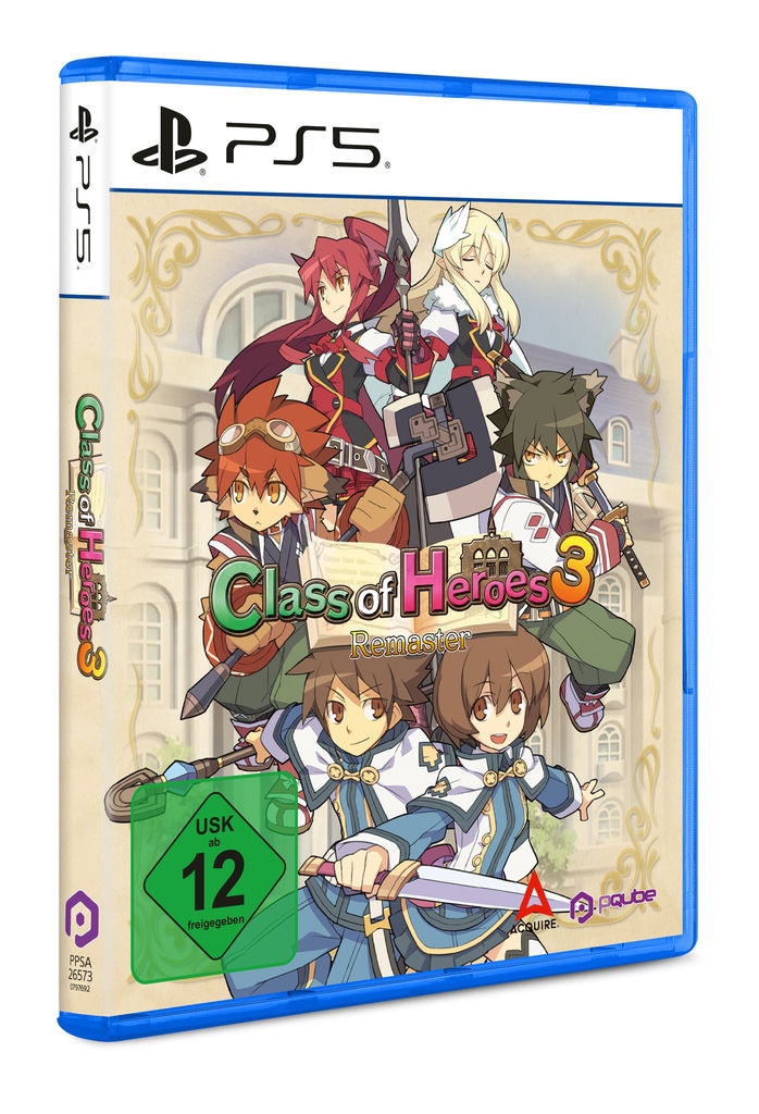 PQube Spielesoftware »Class of Heroes 3 Remaster«, PlayStation 5