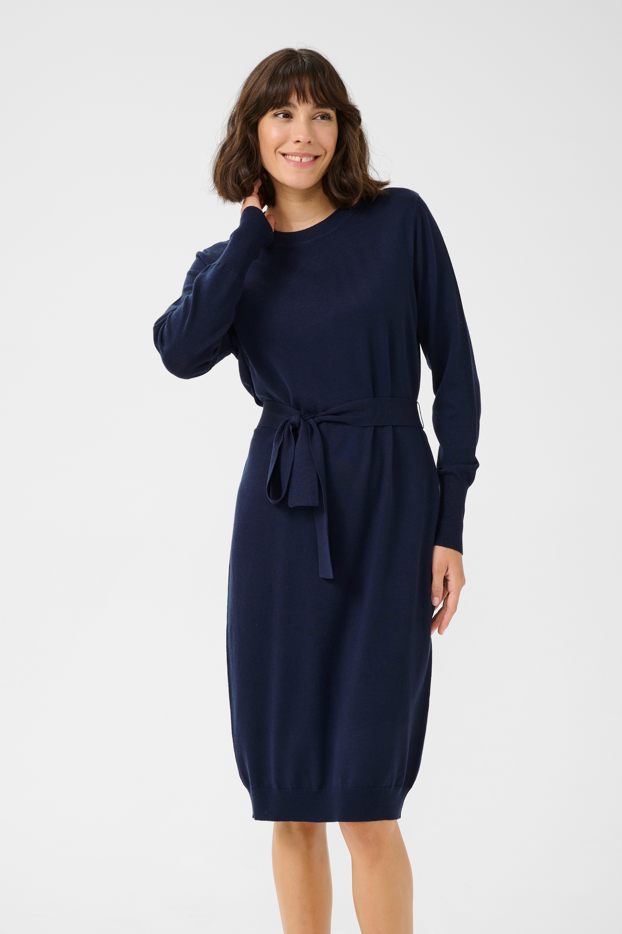 KAFFE Midikleid »Kleid KAlizza«