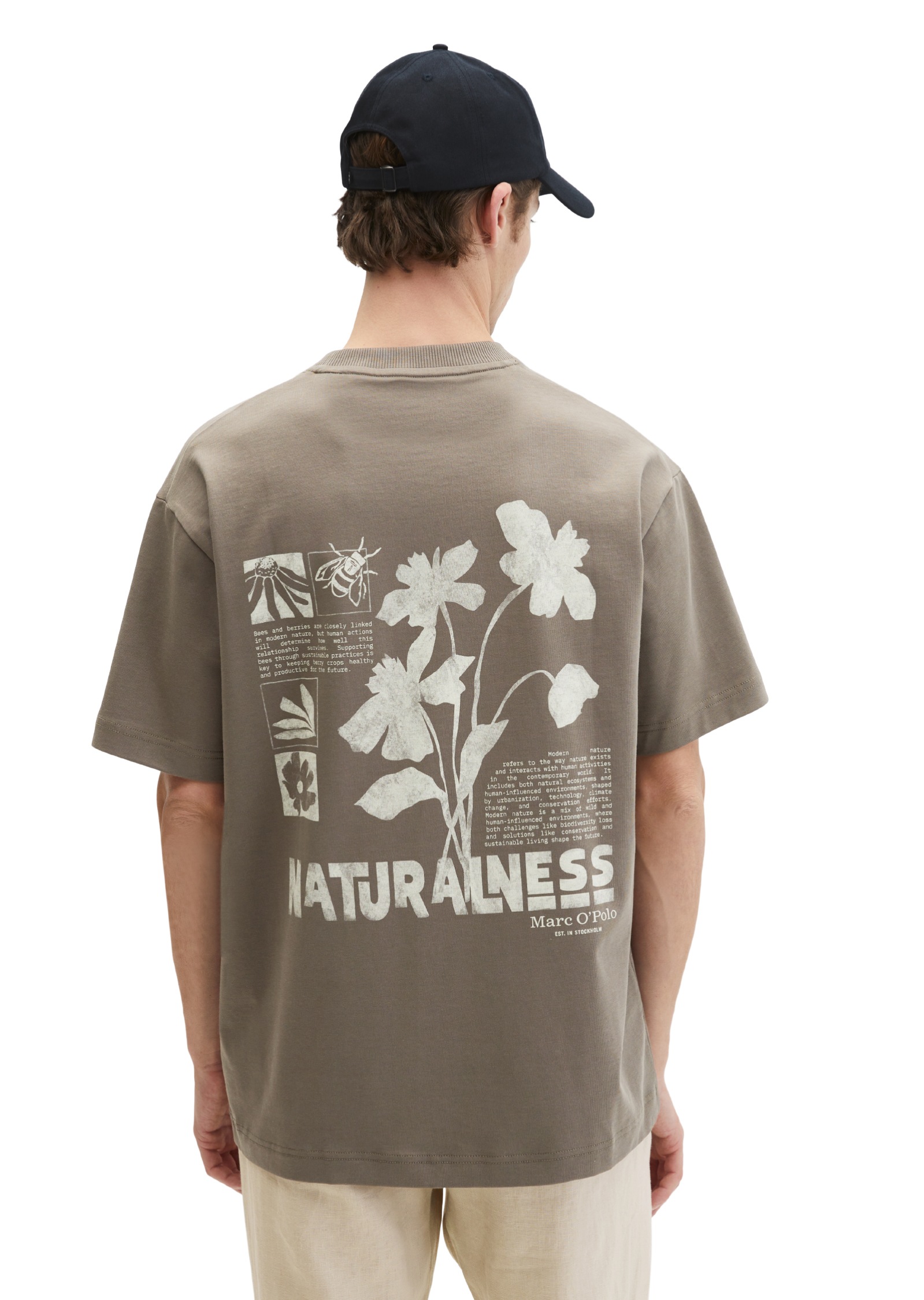 Marc O'Polo T-Shirt loose fit mit Rückenprint