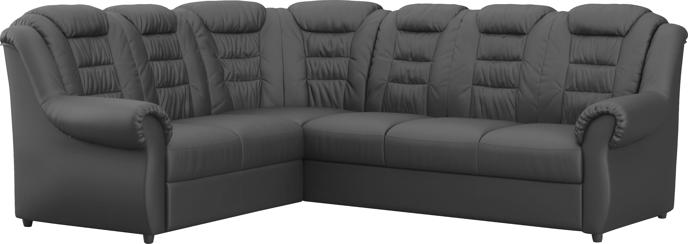 Home affaire Ecksofa »Boston L-Form«, mit hoher Rückenlehne, wahlweise mit Bettfunktion & Stauraum