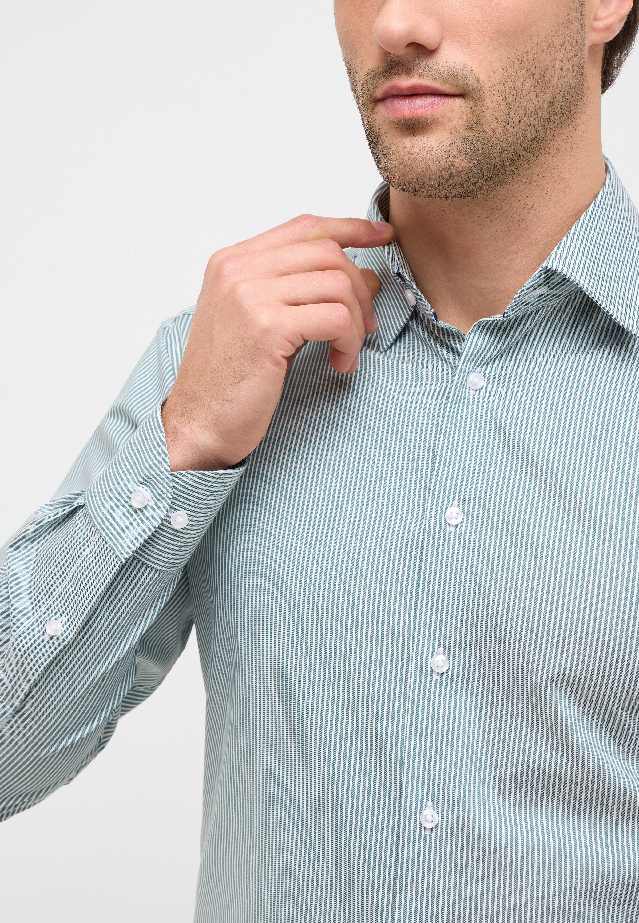 Eterna Langarmhemd »MODERN FIT« NON IRON (bügelfrei)