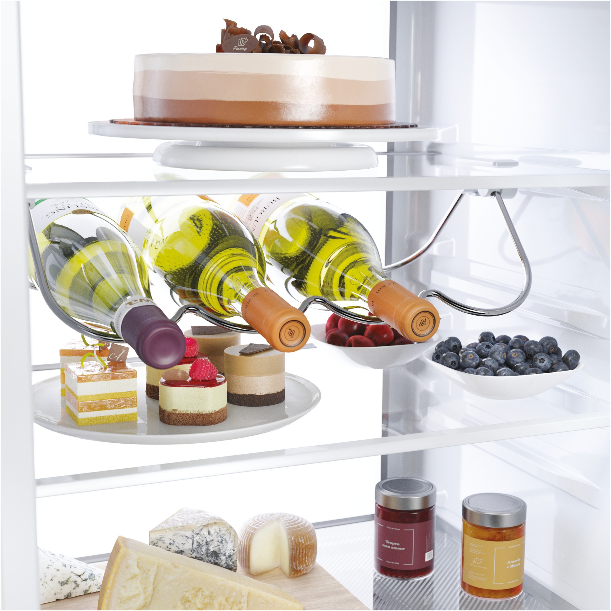 Haier Einbaukühlgefrierkombination Titanium Series 6 »HBW7518BT« 177,2 cm hoch 54 cm breit mit Daylight-System