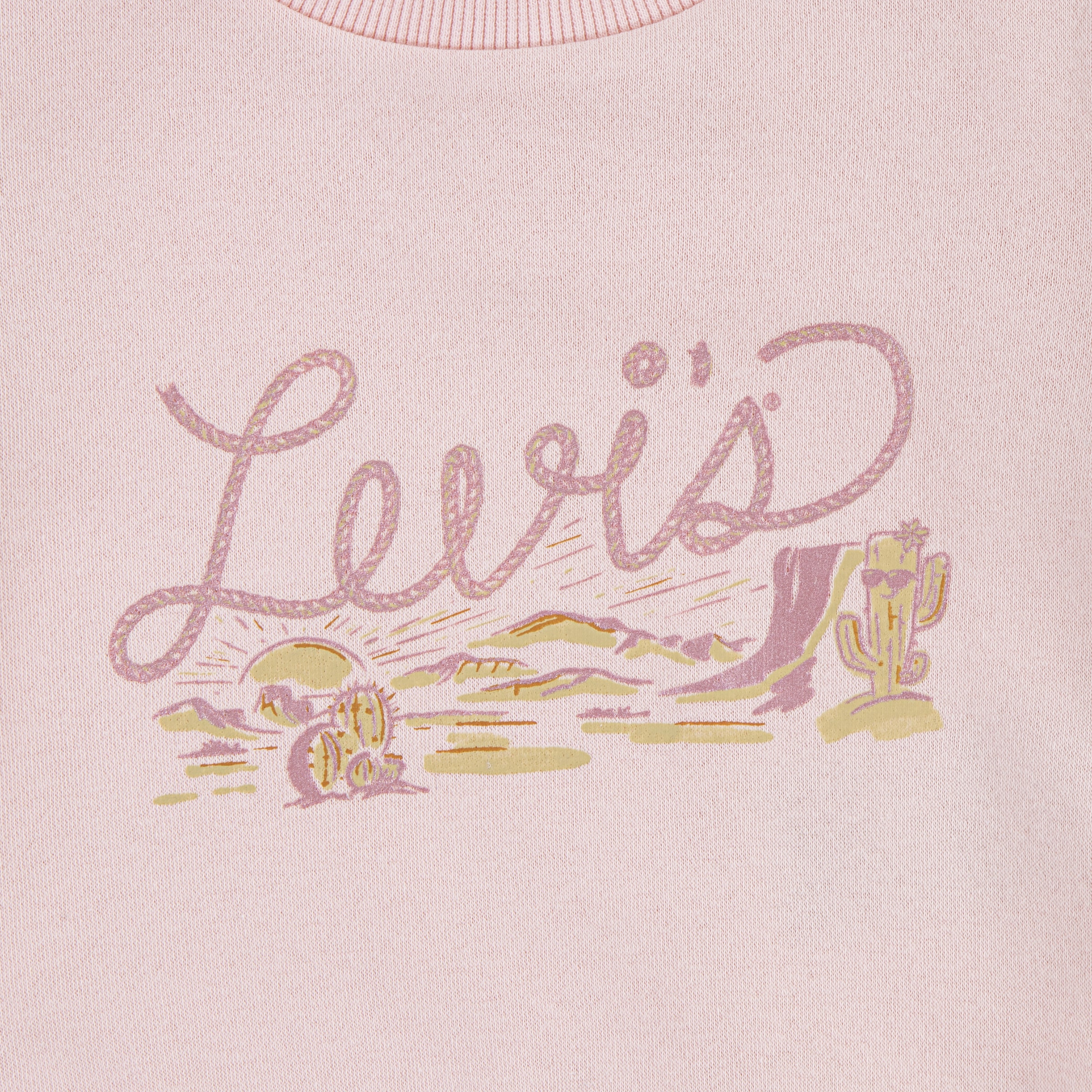 Levi's® Kids Neugeborenen-Geschenkset »LVG BLOUSON SLEEVE CREW«, mit Wüstenprint, for Girls