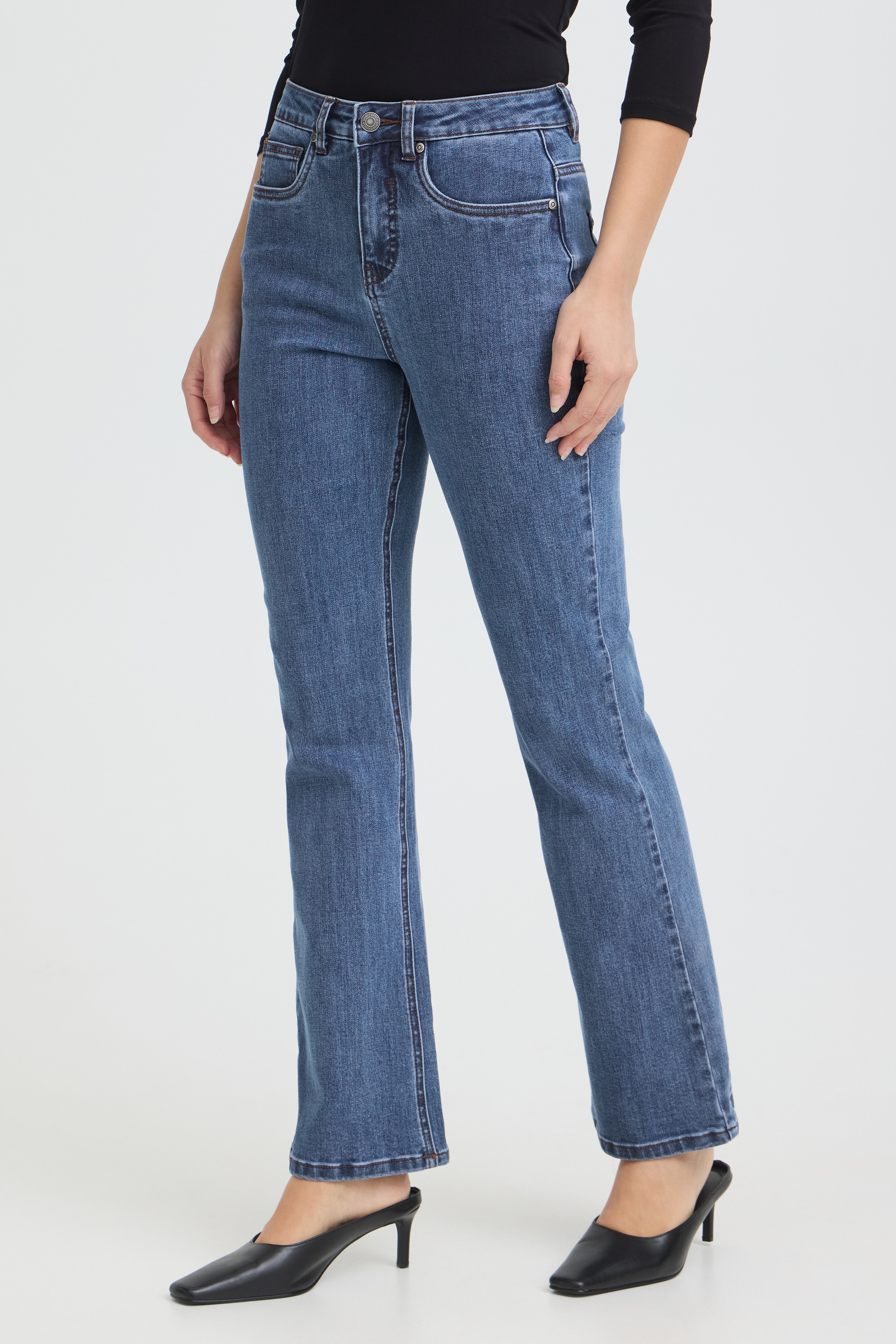 fransa Regular-fit-Jeans »Damen Jeans FRATLANTA«