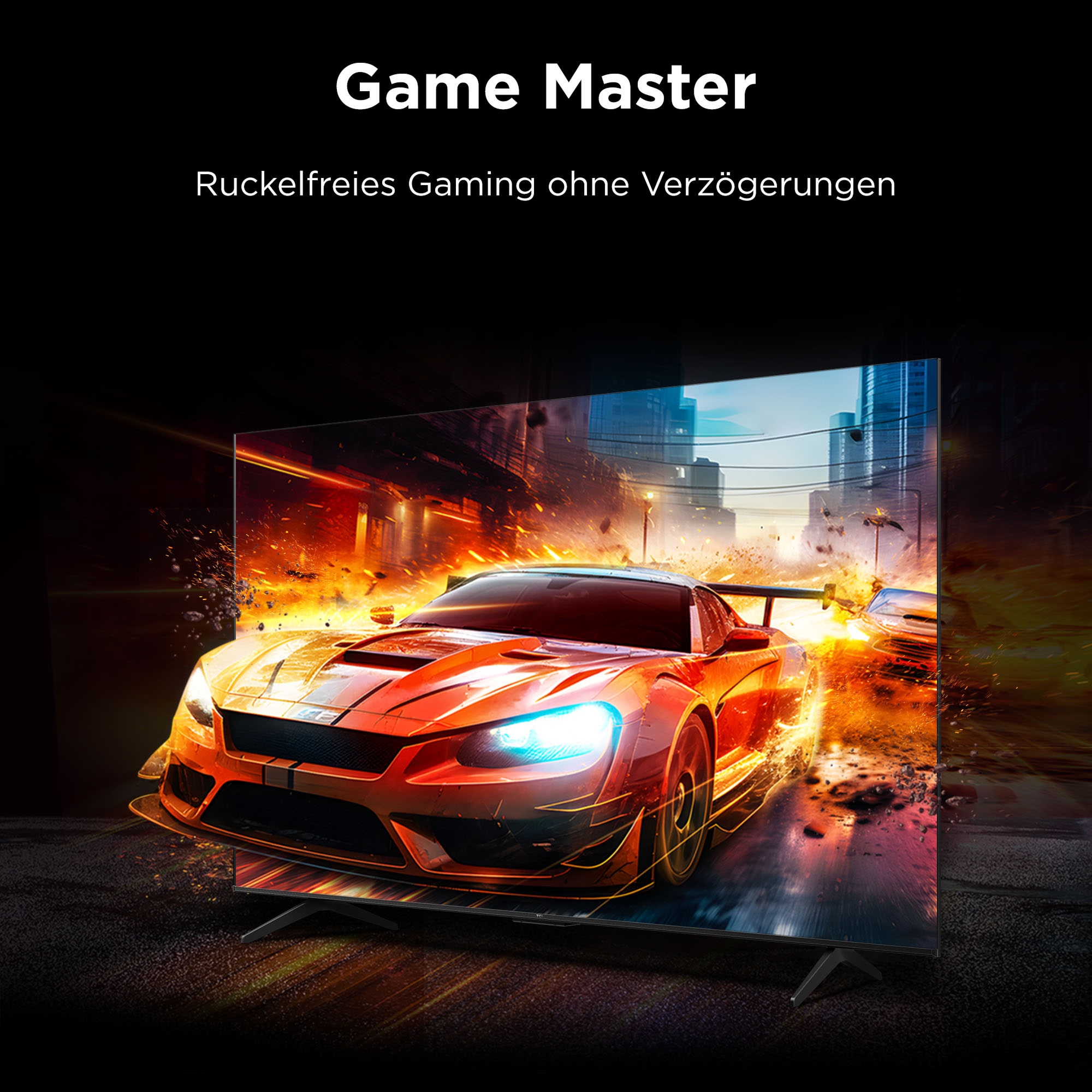 TCL QLED-Fernseher »65P71KX1« 164 cm/65 Smart-TV Multi-HDR , Dolby Vision, Smart TV, Airplay2, Dolby Atmos, Game Master