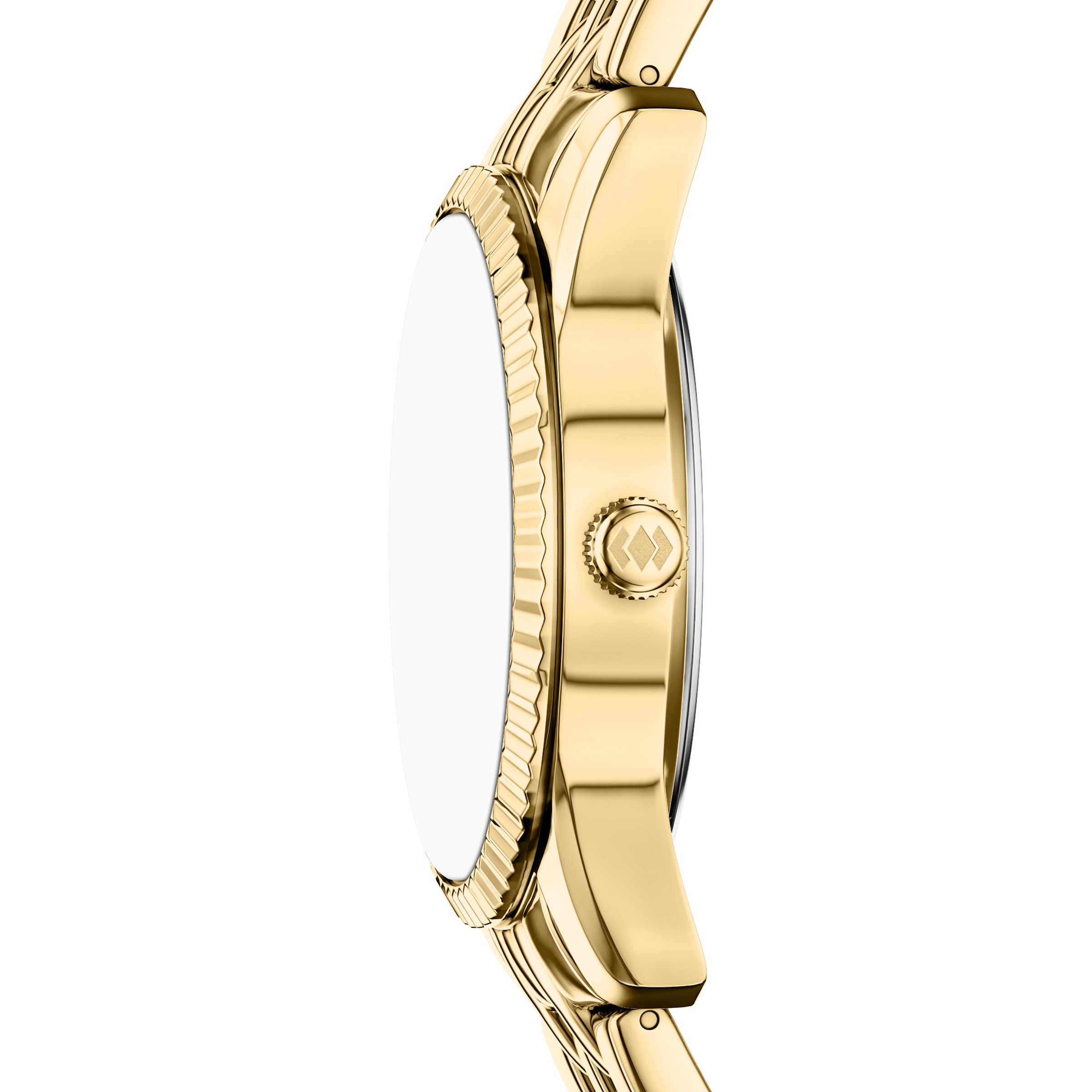Fossil Quarzuhr »Scarlette« Armbanduhr, Damenuhr, Edelstahlarmband, analog, Tag, Wochentag