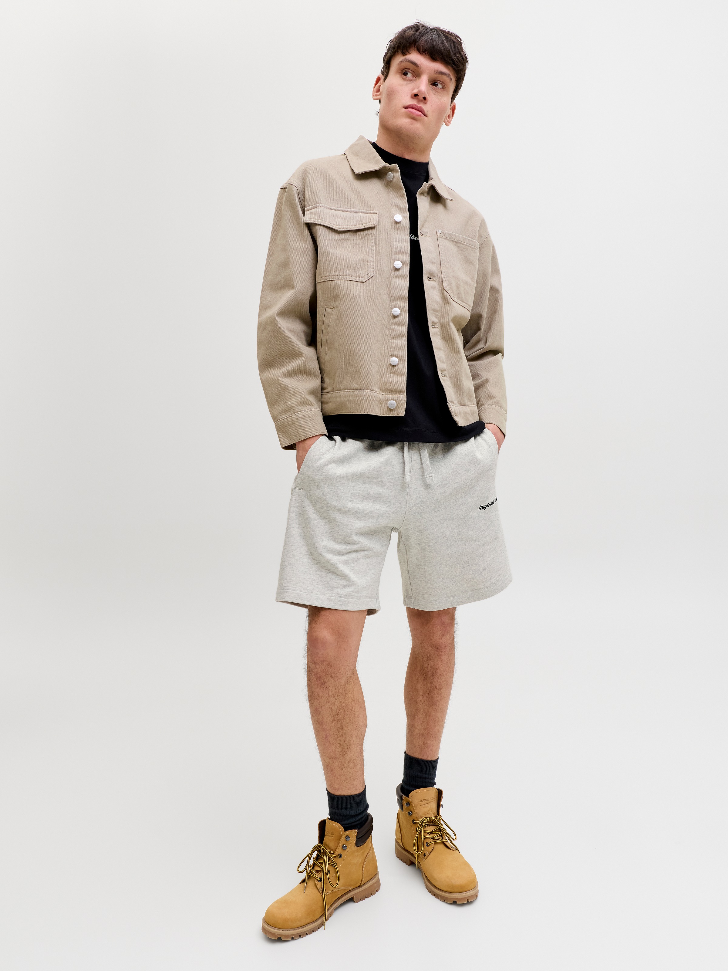 Jack & Jones Sweatshorts »JPSTKARL NORREBRO SWEAT SHORTS REG SN«  Baumwollmischung, relaxed fit