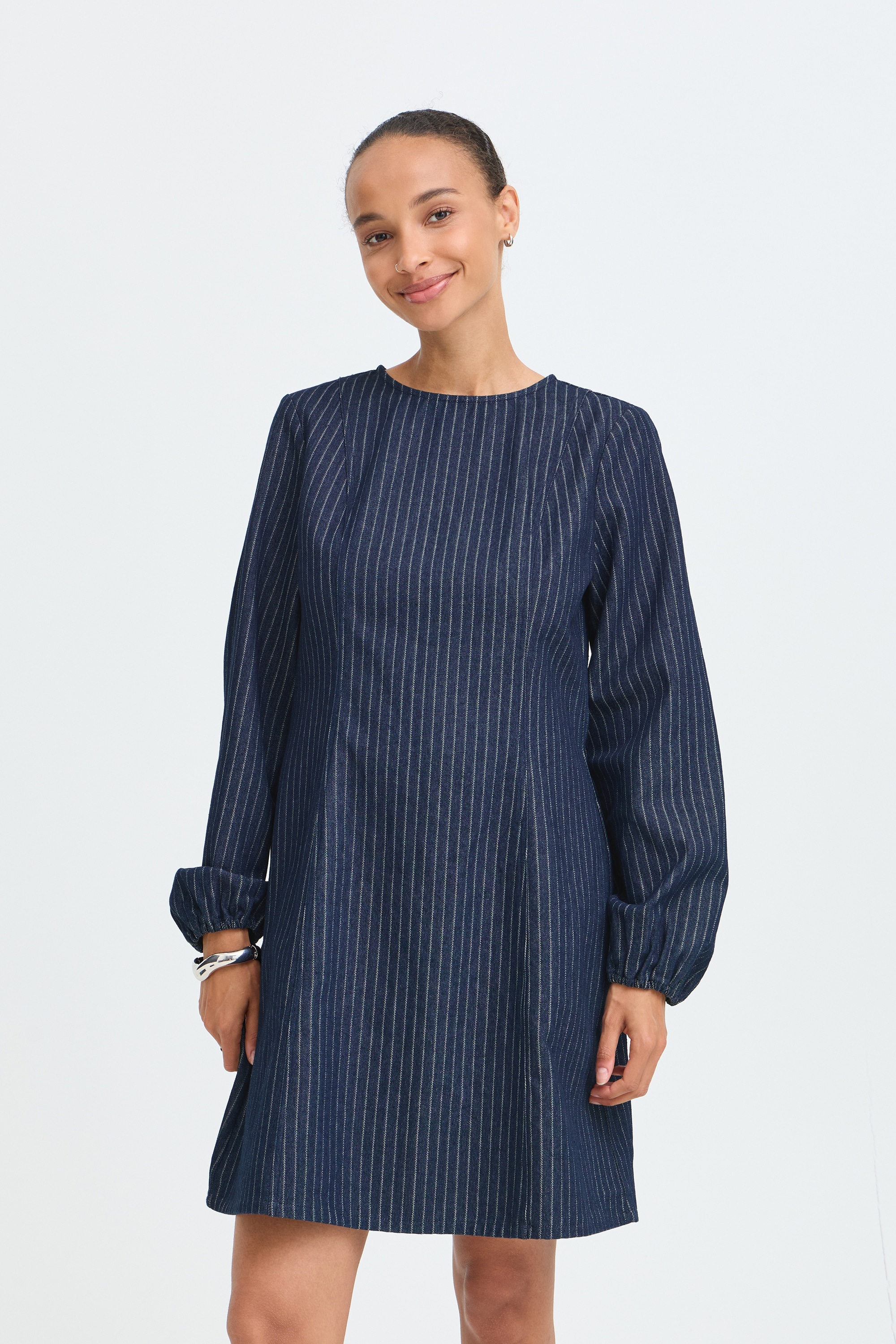 b.young Jeanskleid »Damen Denimkleid BYXKINLEY«