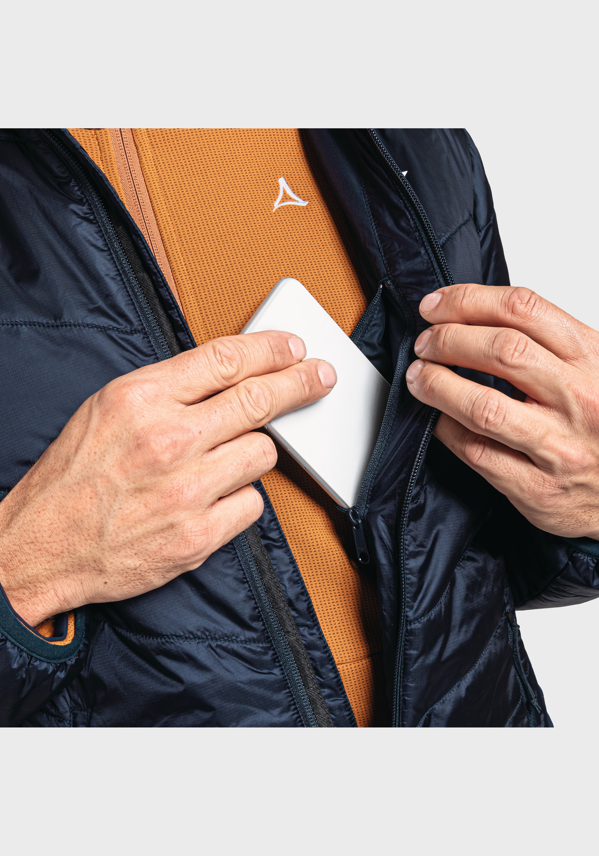 Schöffel Outdoorjacke »Hybrid Jacket Stams M«, mit Kapuze