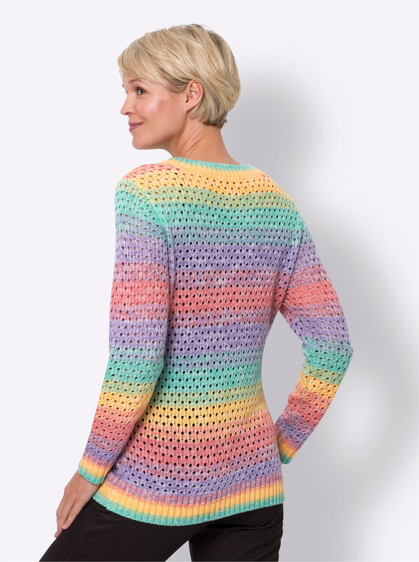 Classic Basics Ajourpullover »Langarm-Pullover«
