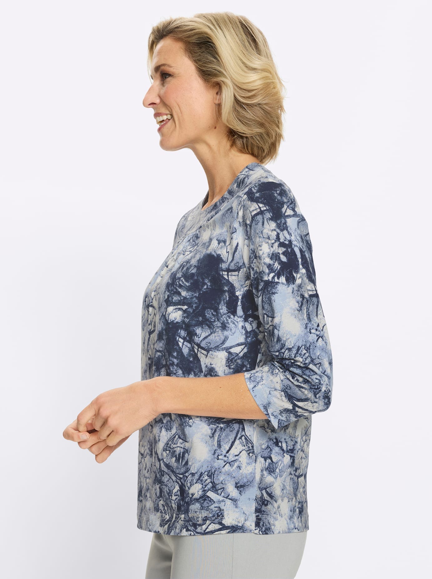 Classic Basics Wasserfallshirt »Shirt« 1