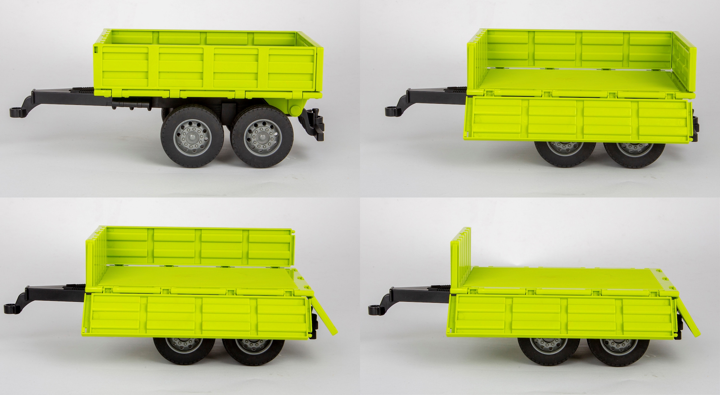 Jamara RC-Traktor »Claas Arion 660 mit Kippanhänger 1:24 2,4GHz«, mit LED Licht