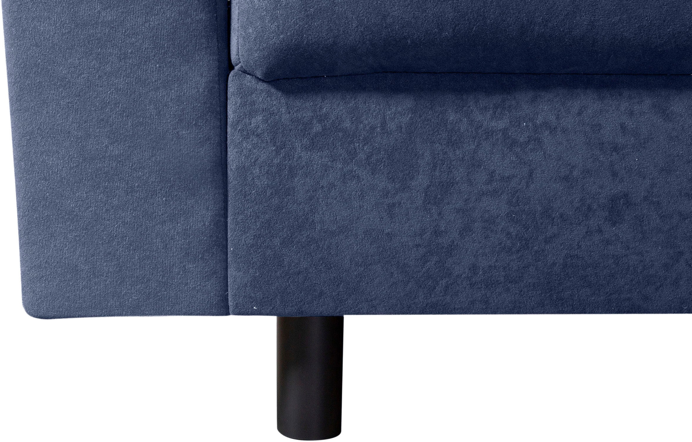 COLLECTION AB Ecksofa »Toni L-Form, B: 215 cm« Set: Sofa & Hocker, 2 Zierkissen, Federkern