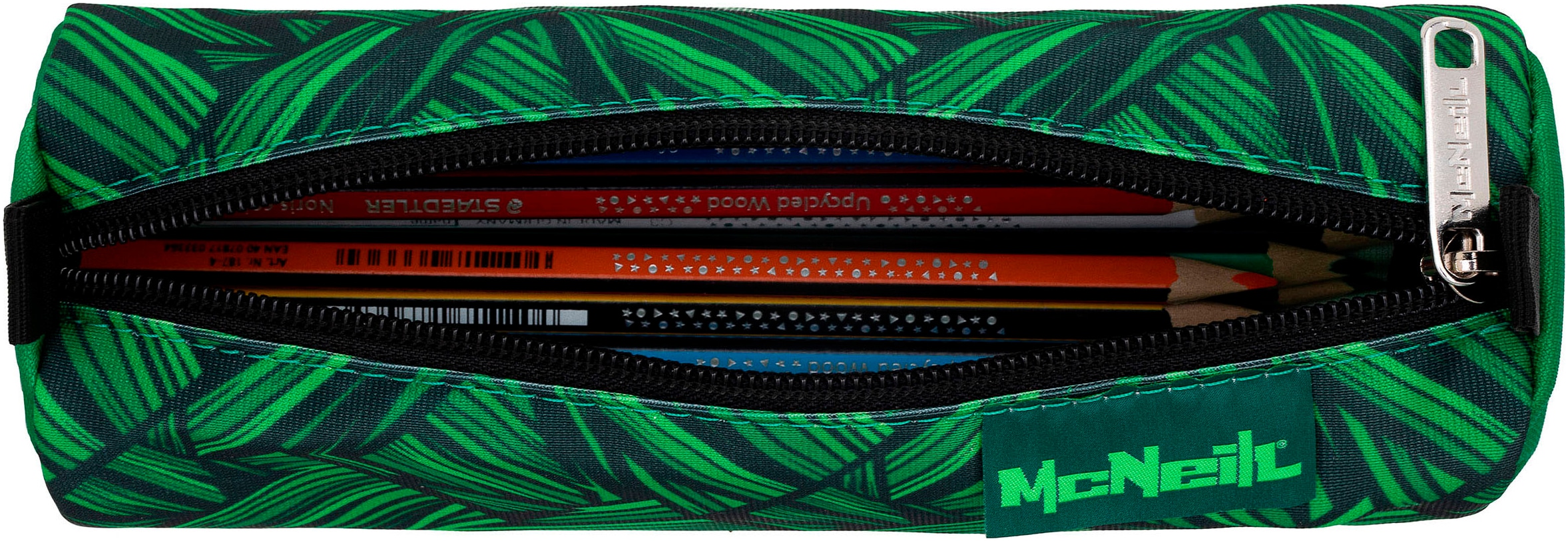 McNeill Schulranzen »Ergo Compacto, Wow«, reflektierende Streifen auf den Schultergurten-retroreflektierende Flächen, inkl. Federmäppchen, Turnbeutel, Schlamperrolle & Motivmagnet
