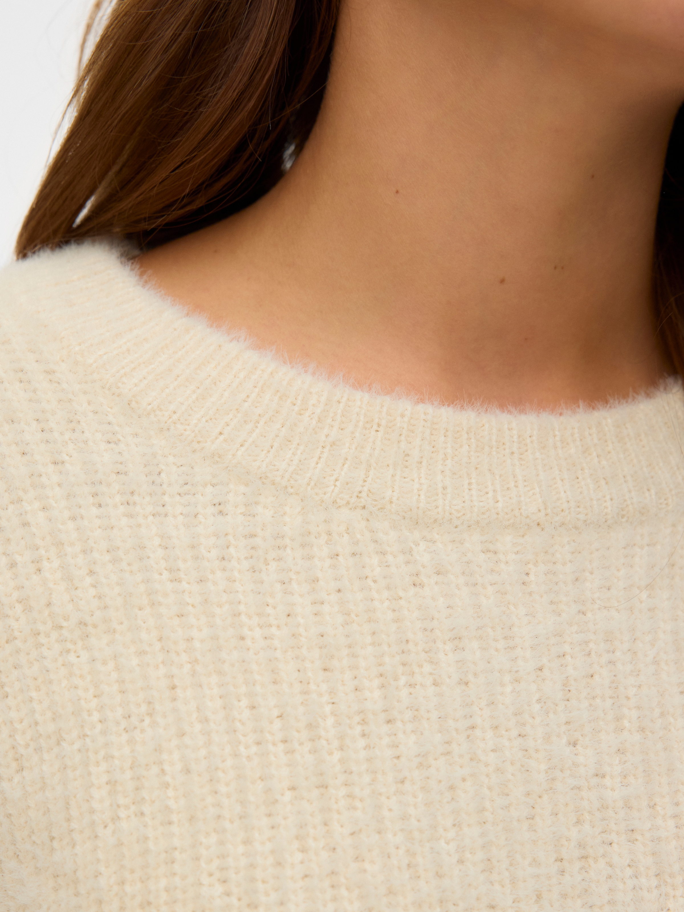 Vero Moda Strickpullover »VMPUFF LS O-NECK PULLOVER BOO«