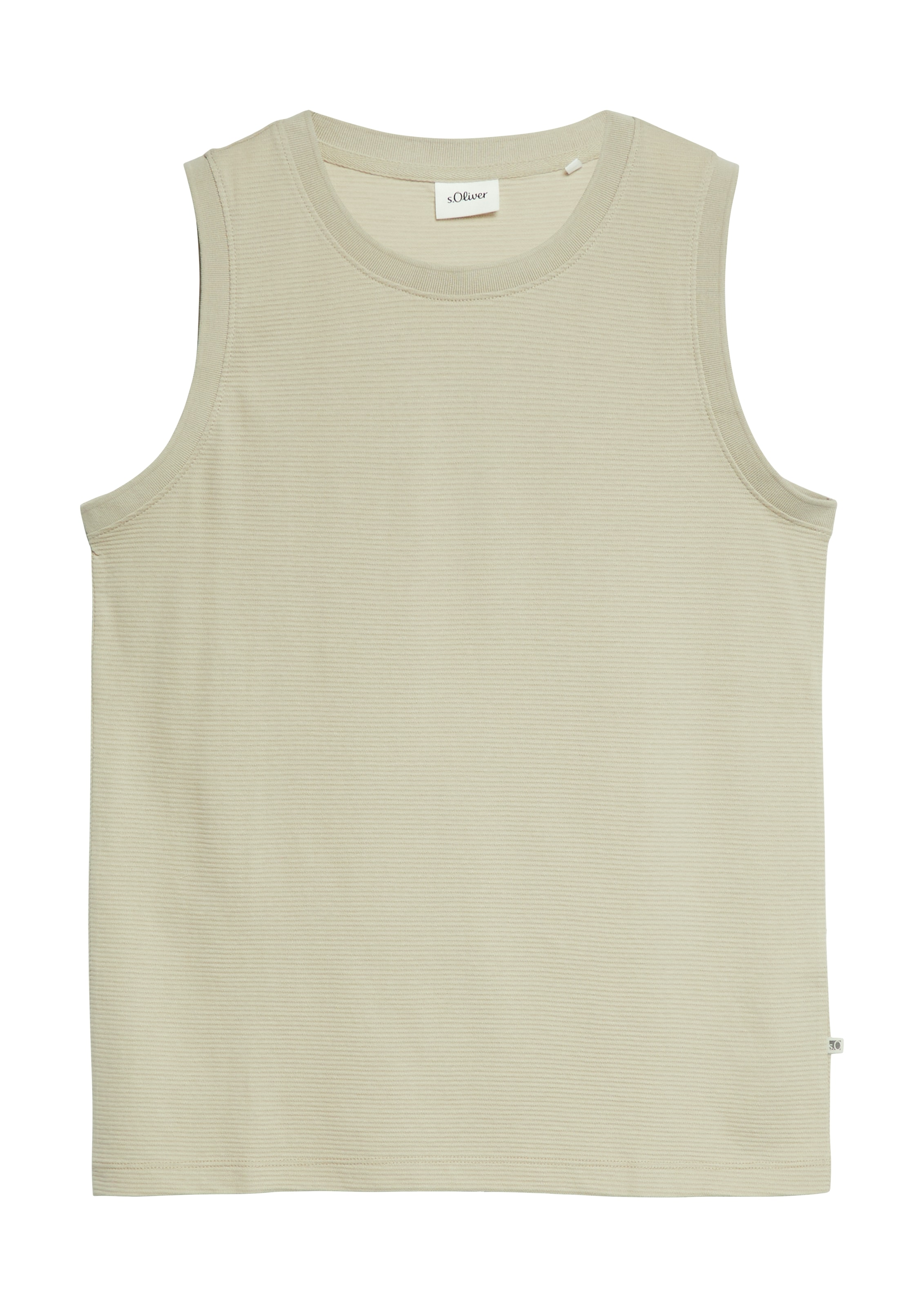 s.Oliver Tanktop Sommertop in feiner Streifen-Optik