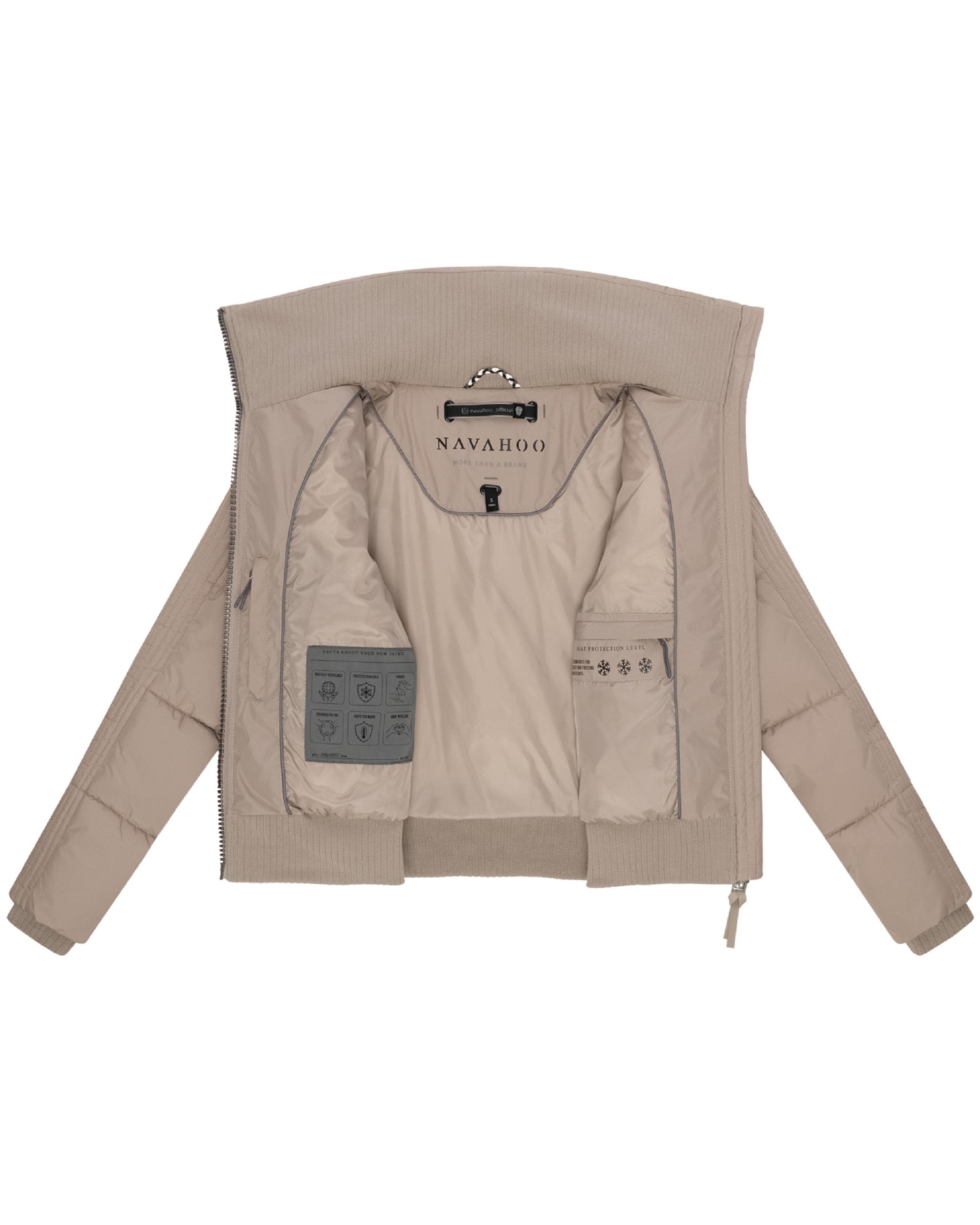 Navahoo Plüschjacke »Fleecejacke Teddyzone 14«