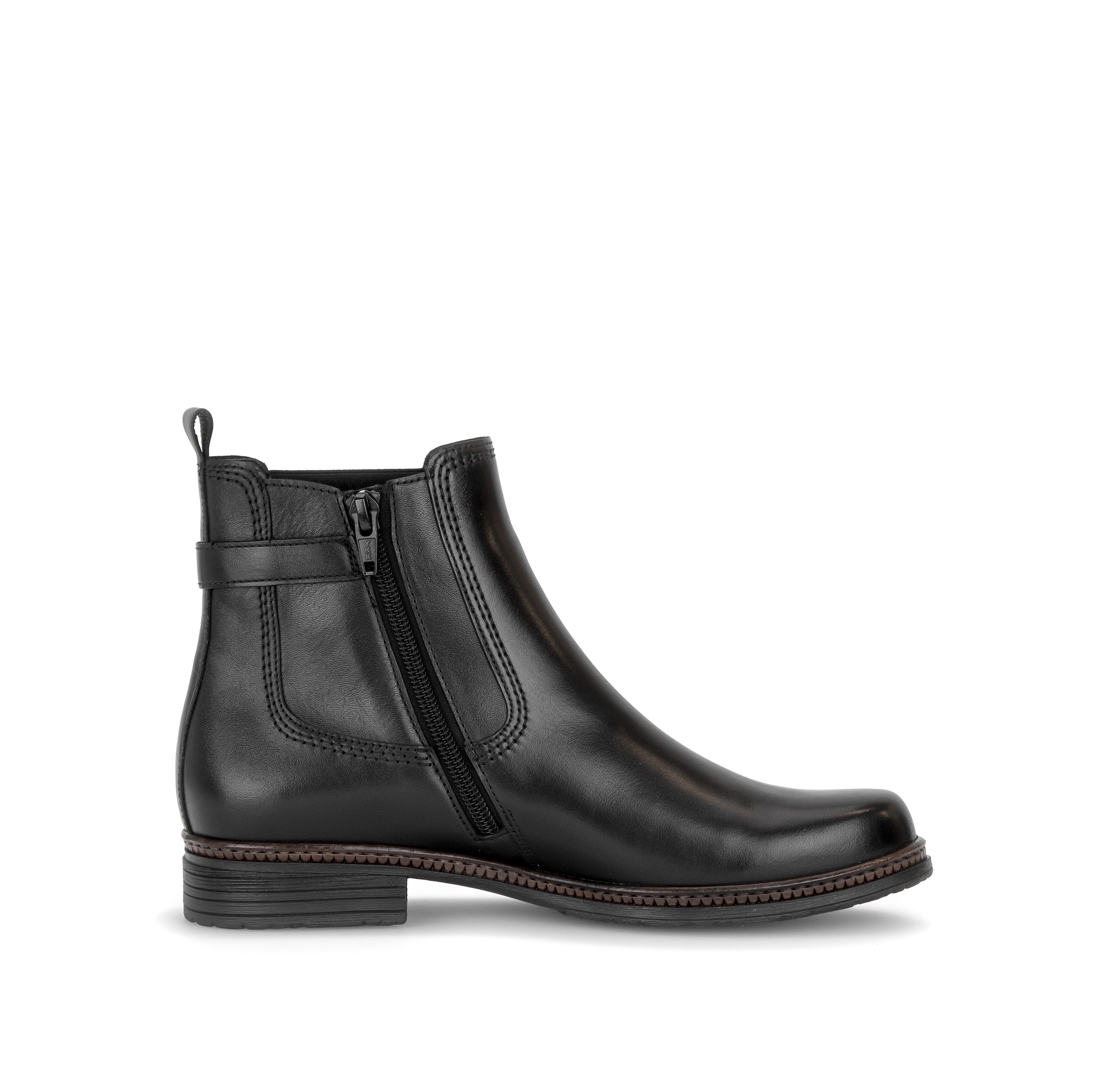 Gabor Chelseaboots  Blockabsatz, Stiefelette mit dekorativem Zierriemchen