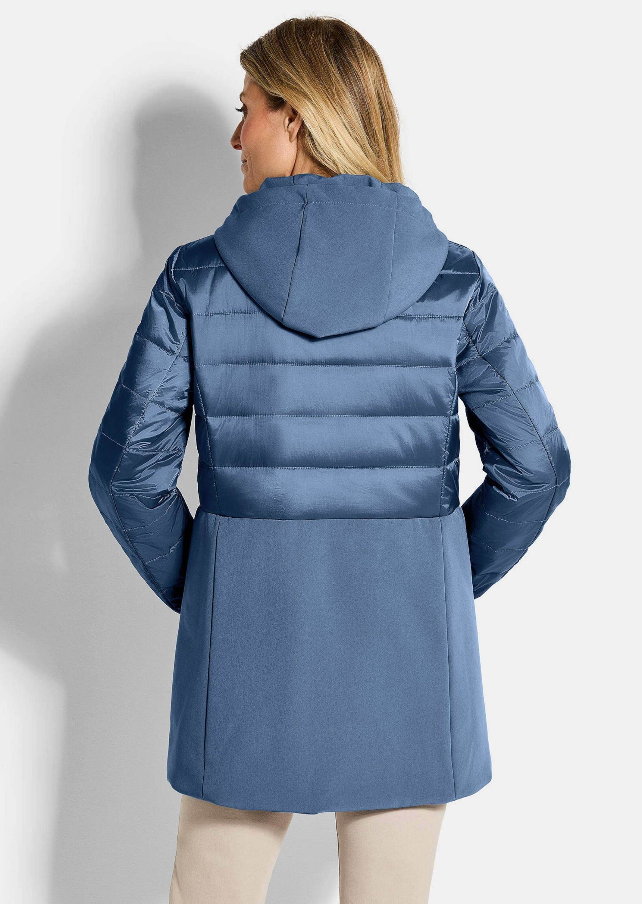 GOLDNER Langmantel »Steppmantel mit Softshell-Einsatz«