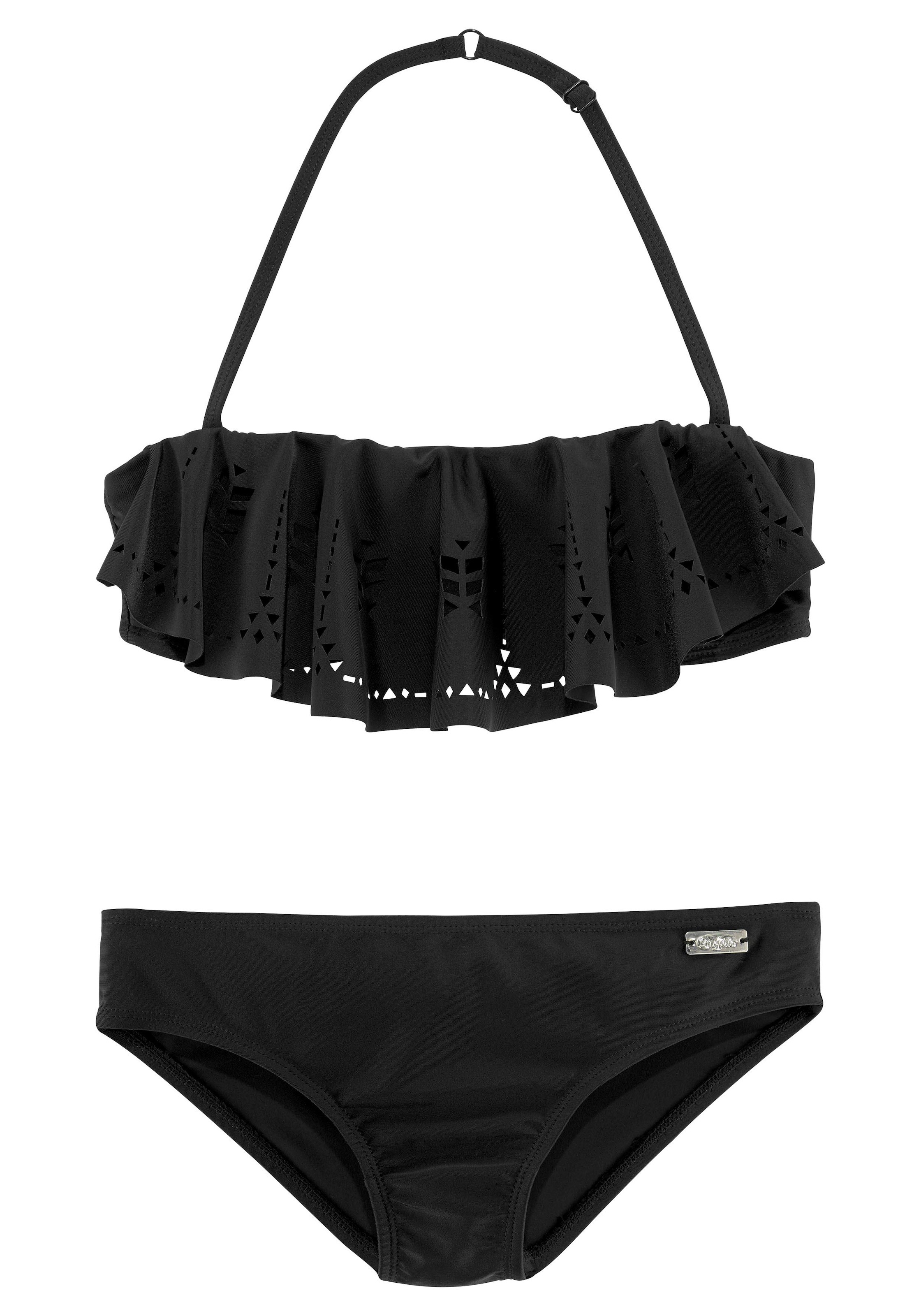 Buffalo Bandeau-Bikini, mit modischem Volant