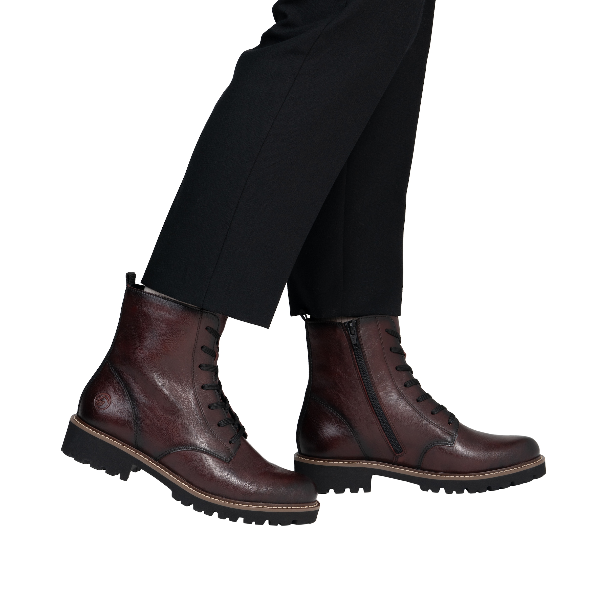 Remonte Schnürstiefelette  Schnürboots, Workerboots mit Profilsohle