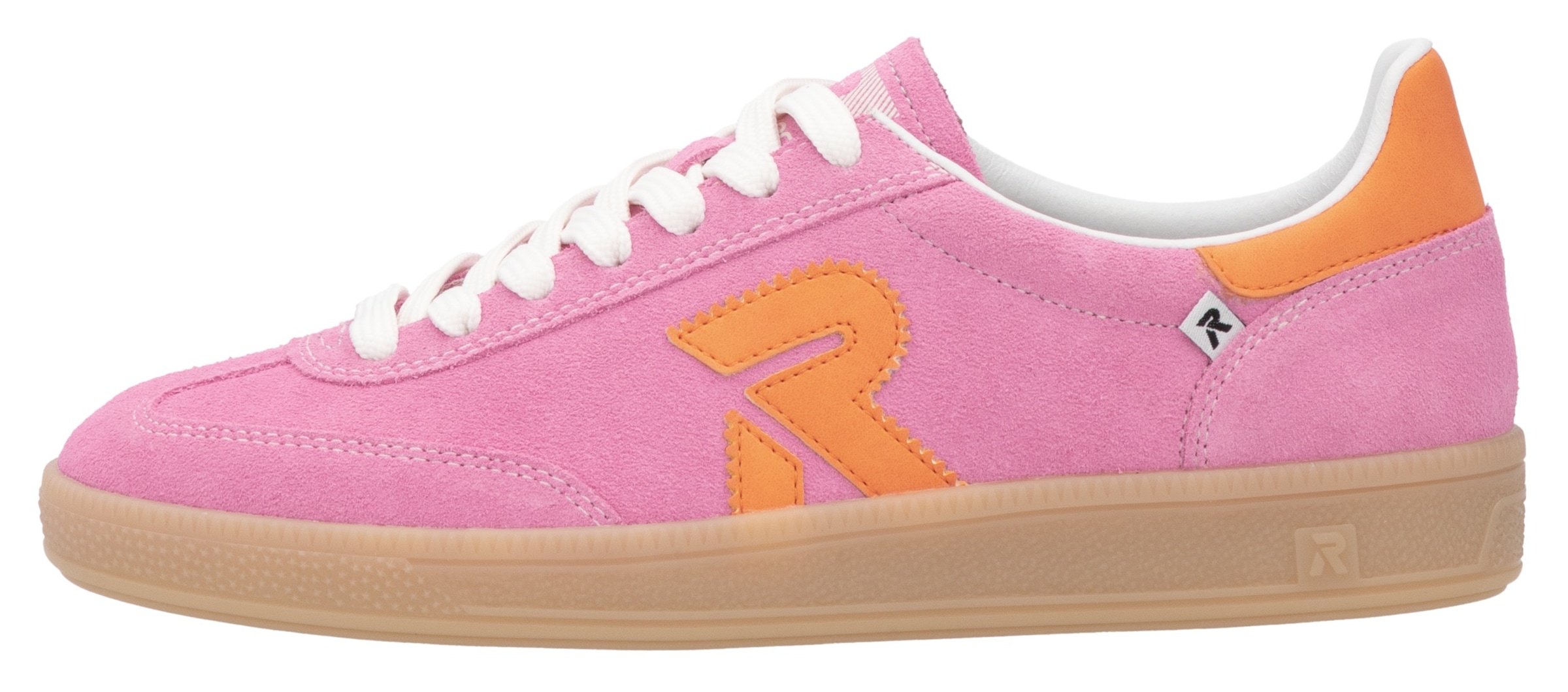 RIEKER Sport Sneaker »San Diego Swing2GO«, Retro-Sneaker, Freizeitschuh, Halbschuh mit herausnehmbarem Fußbett
