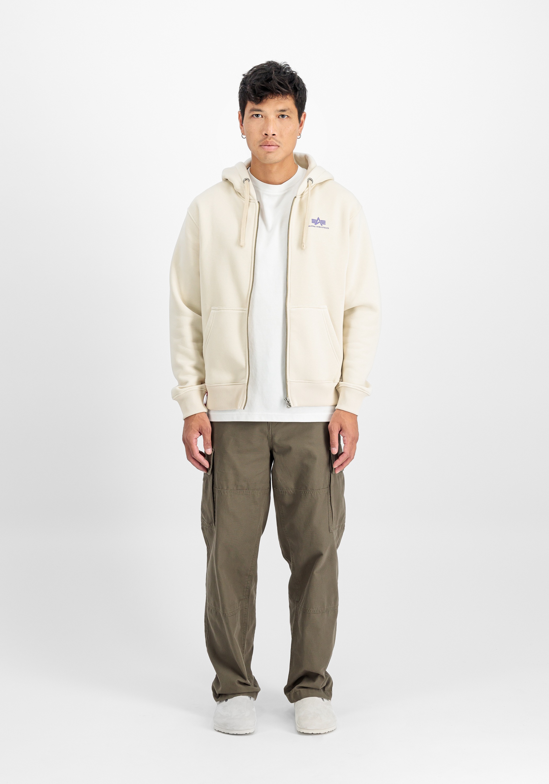 Alpha Industries Hoodie »Alpha Industries Men - Hoodies Basic Zip Hoodie SL«