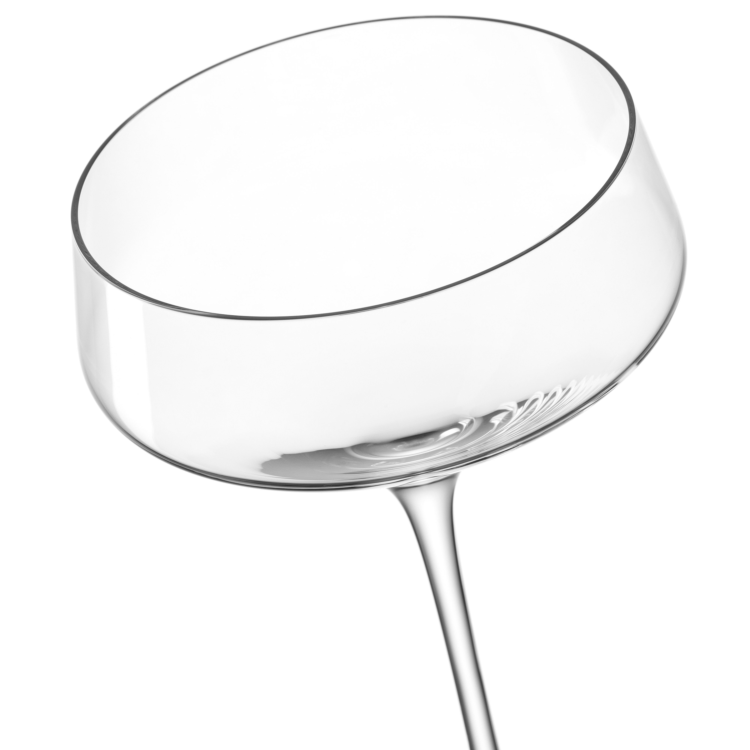 LEONARDO Champagnerglas »Champagnerschale PUCCINI, 350 ml, 6er-Set« Spülmaschinenfest und langlebig