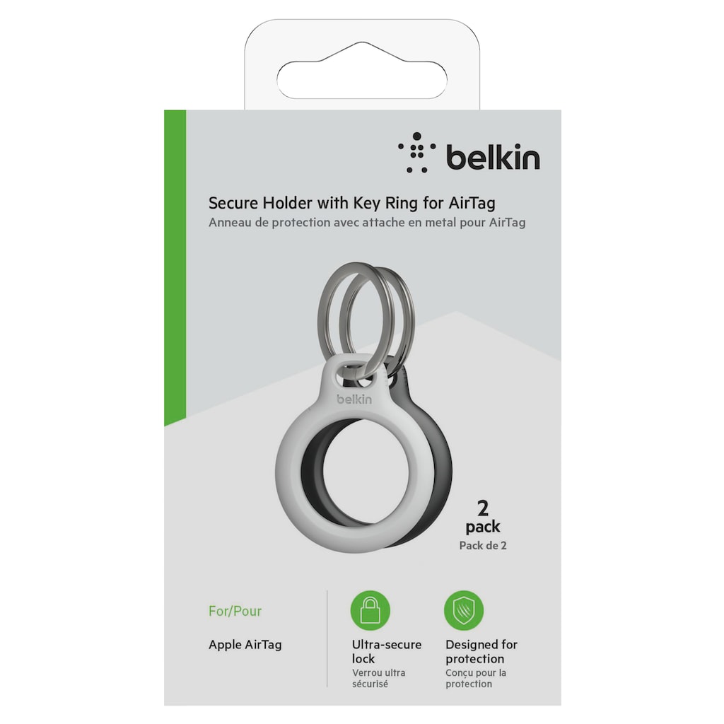 Belkin Schlüsselanhänger »Secure Holder (2er-Pack)«, (2 tlg.)