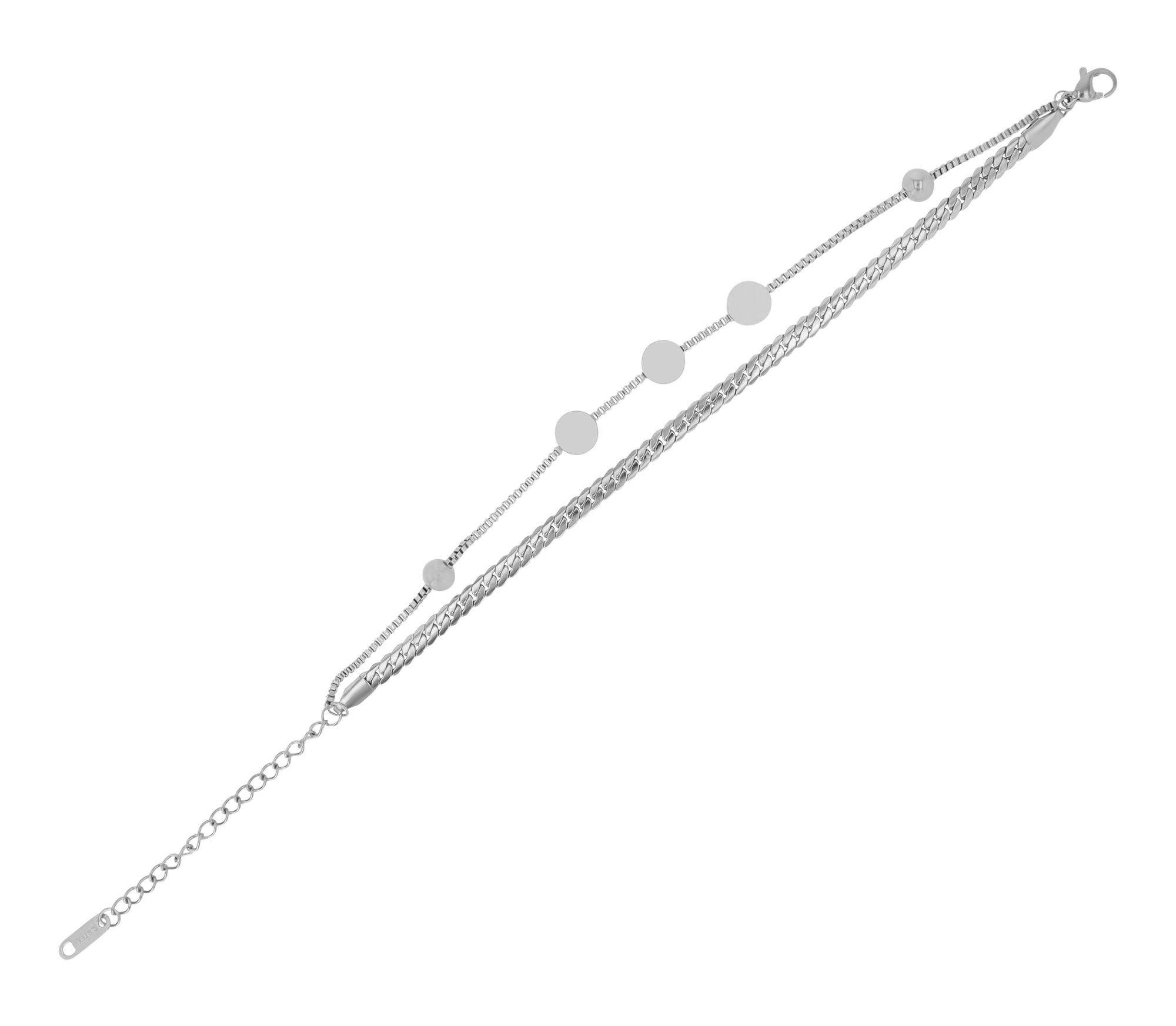 Adelia´s Armband »Damen Armband aus Edelstahl 18+3 cm«