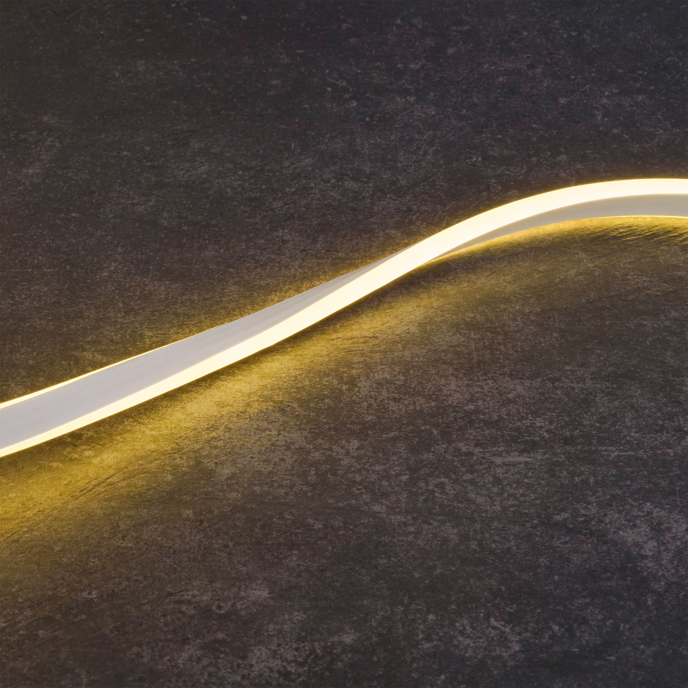 OTTO home LED-Lichterschlauch »in 6,12 o. 18 m Länge, warmweiß, Timer, Indoor, Outdoor, Garten Balkon« SMD-LED Neon-Technologie, weiß, IP44, 5 m Zuleitung, innen, außen