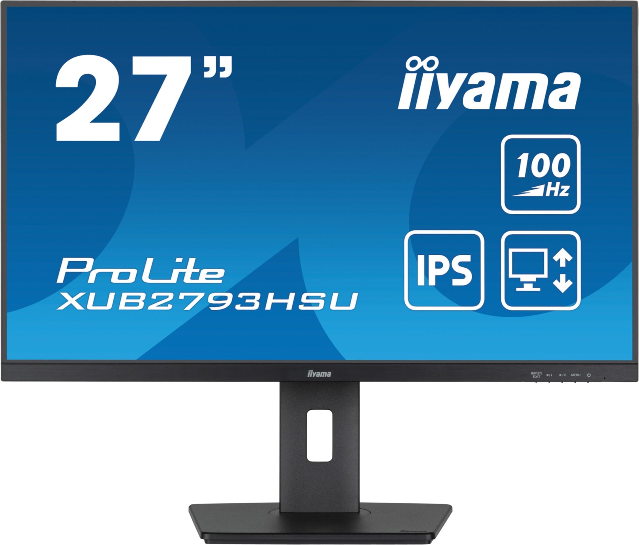 Iiyama LED-Monitor »XUB2793HSU-B7«, 69 cm/27 Zoll, 1920 x 1080 px, Full HD, 1 ms Reaktionszeit, 100 Hz