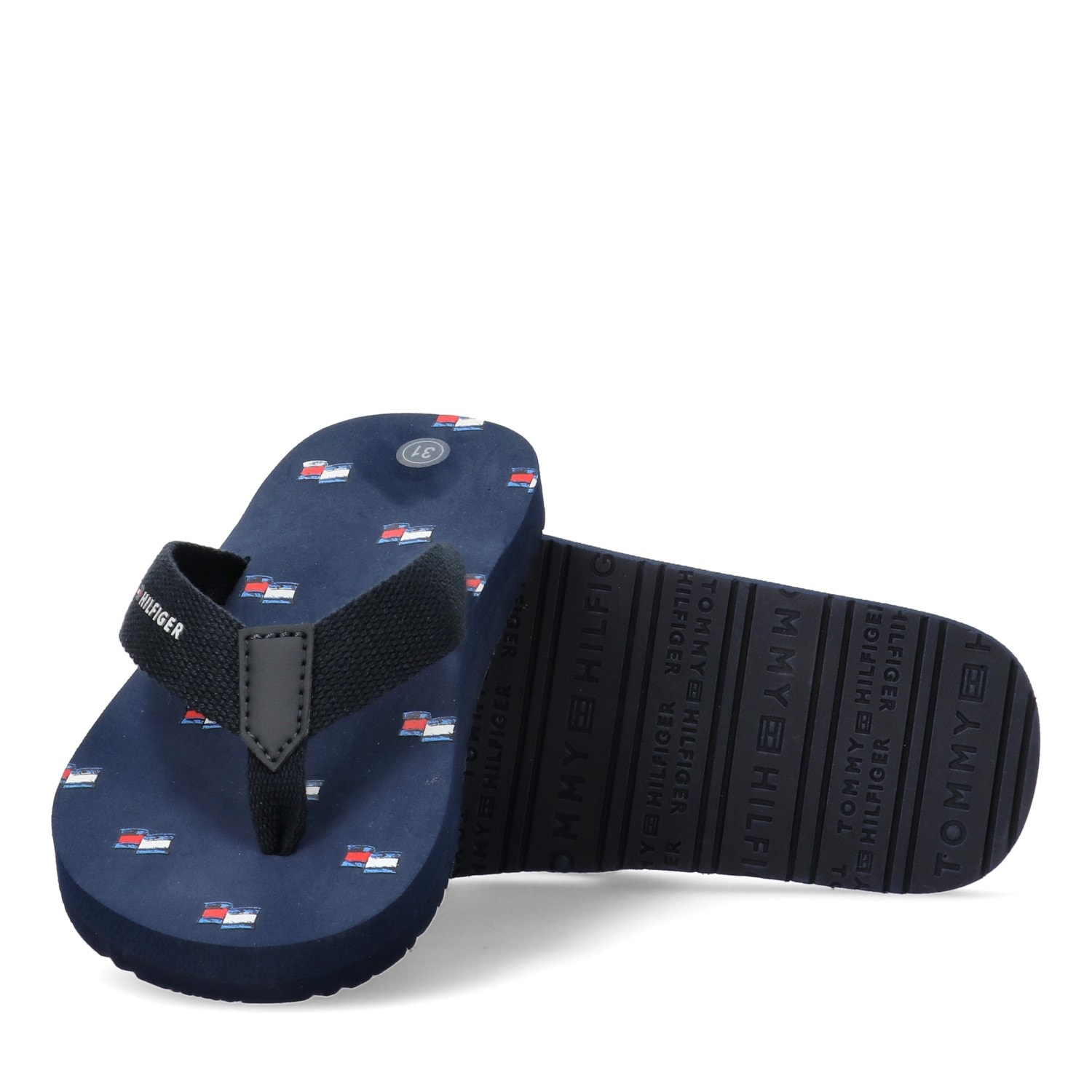 Tommy Hilfiger Zehentrenner  Pool Slides, Badeschuh, Strandschuh mit Zehensteg
