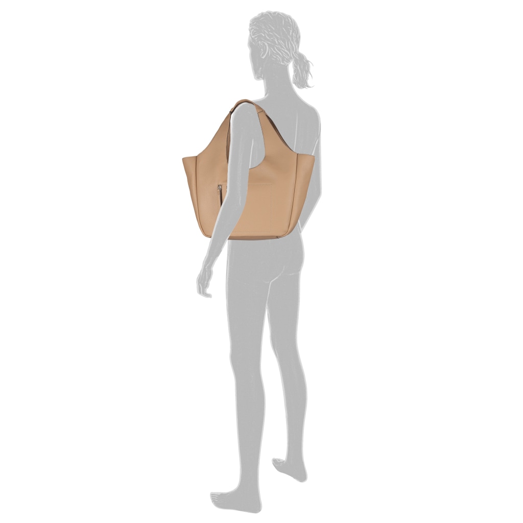 TOM TAILOR Shopper »Analisa« klare Shapes und Logo-Lochmuster für einen modernen Look mit Charakter