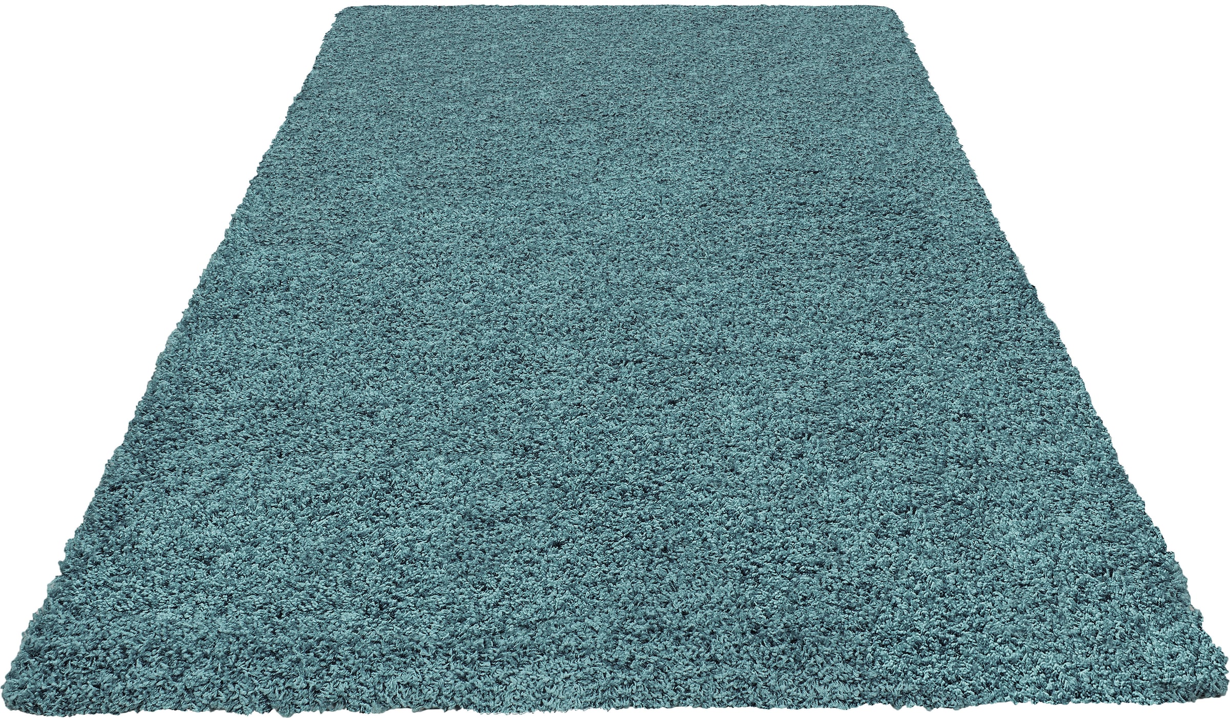 Home affaire Hochflor-Teppich »Viva«, rechteckig, 45 mm Höhe, Uni Farben, einfarbig, besonders weich und kuschelig