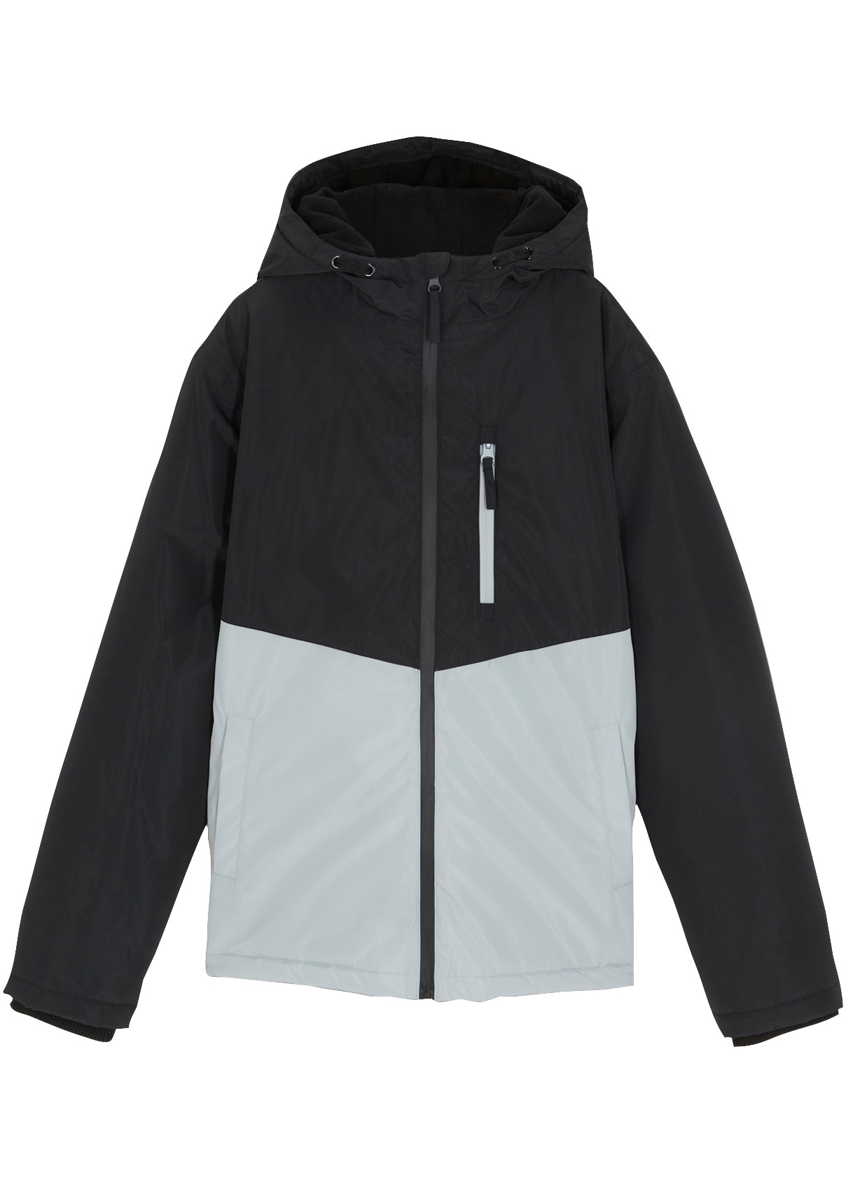 bonprix Winterjacke für Jungen, Regular Fit, sportlicher Stil, aus Polyester