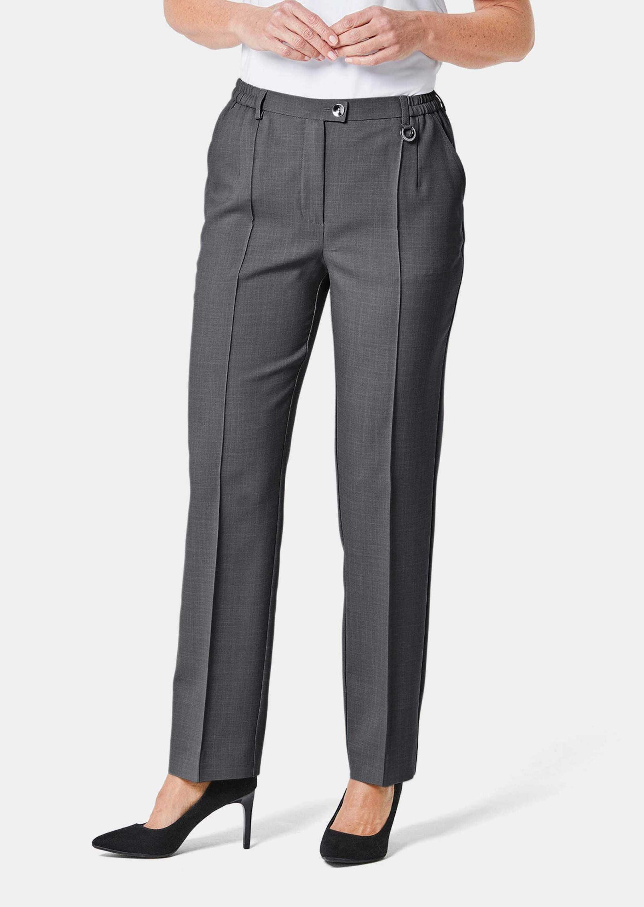 GOLDNER 2-in-1-Hose »Kurzgröße Knitterarme Hose Anna mit SilverFresh-Ausrüstung«