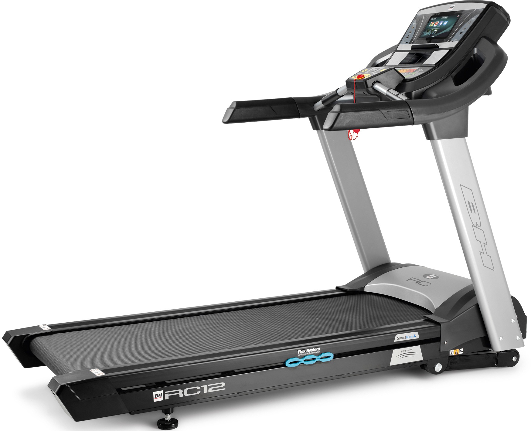 Bh Fitness Laufband »RC12 TFT G6182 TFT« bis max. 22 km/h, klappbar in grau